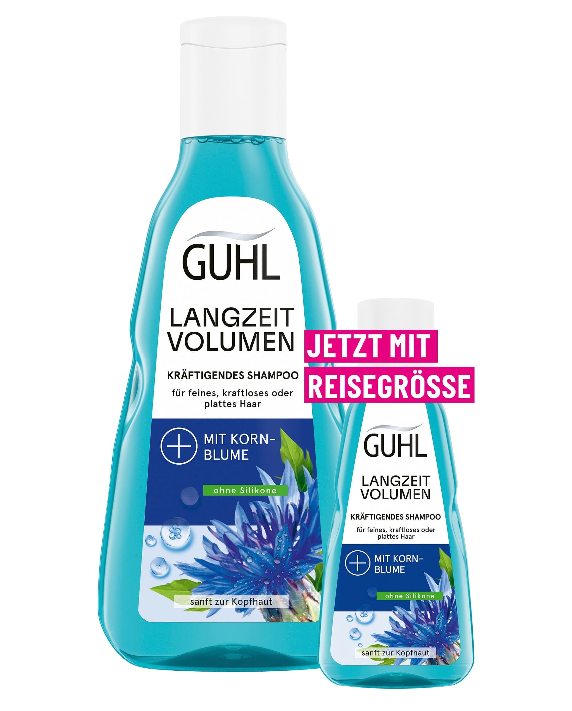 GUHL Langzeit Volumen Kräftigendes Shampoo + Mini