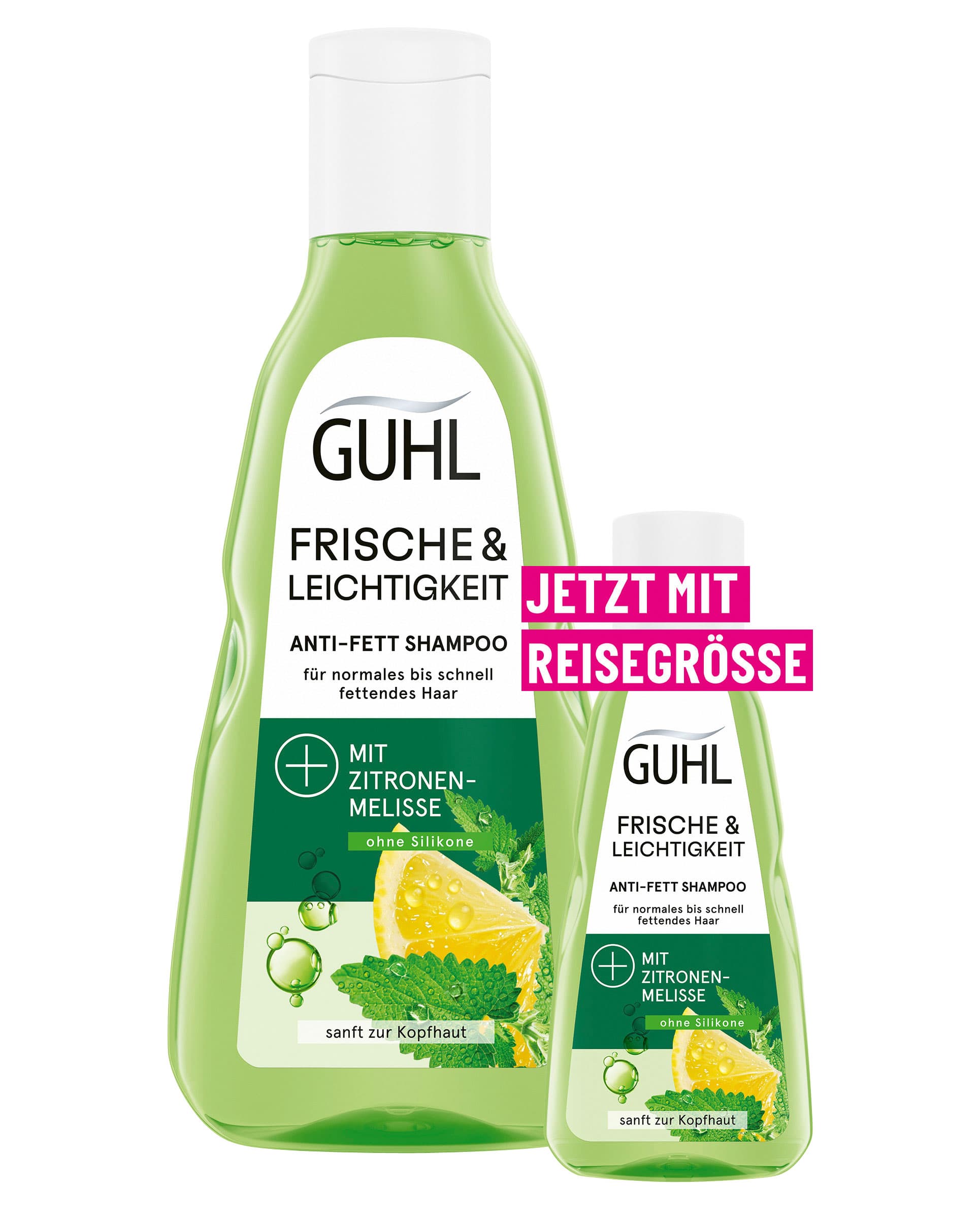 GUHL Frische & Leichtigkeit Anti-Fett Shampoo + Mini