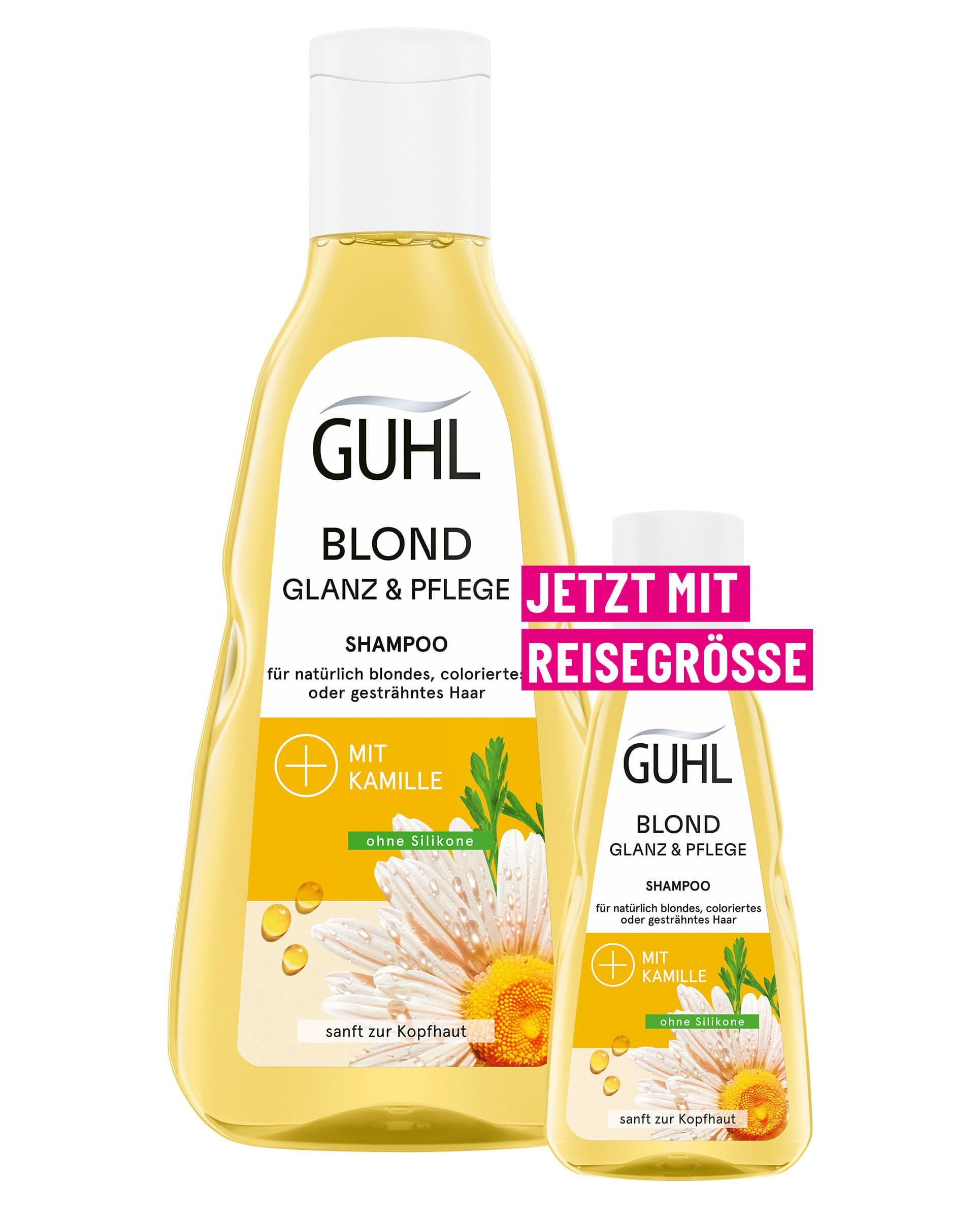 GUHL Blond Glanz & Pflege Shampoo + Mini