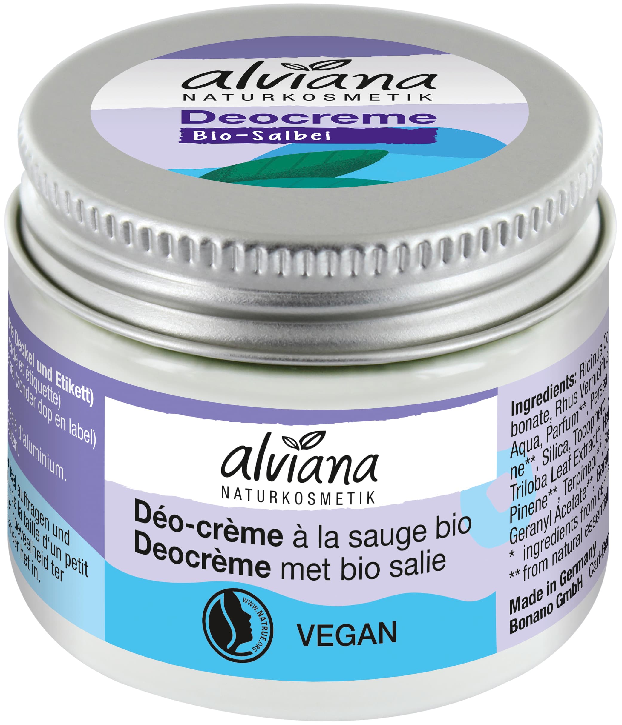 alviana Deocreme Bio-Salbei