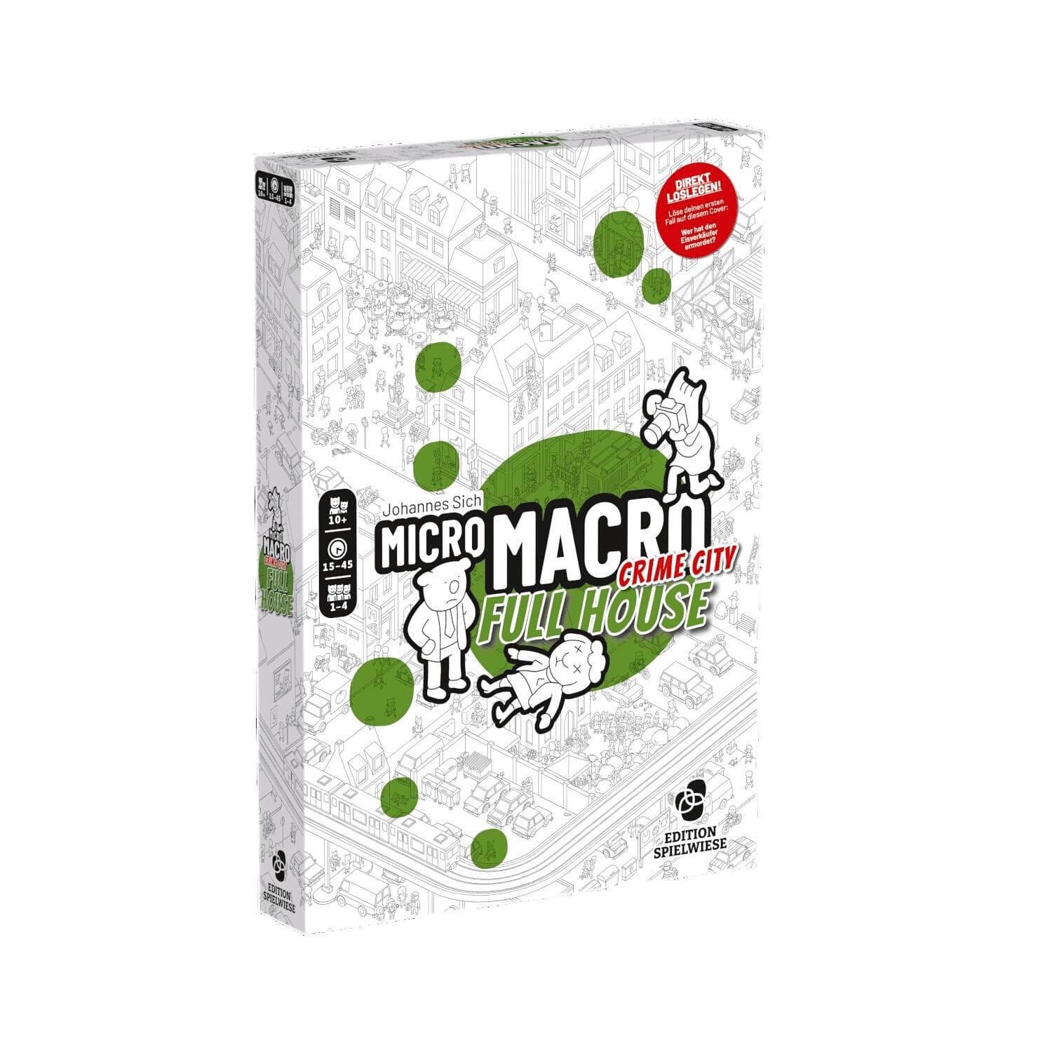 Edition Spielwiese MicroMacro: Crime City – Full House