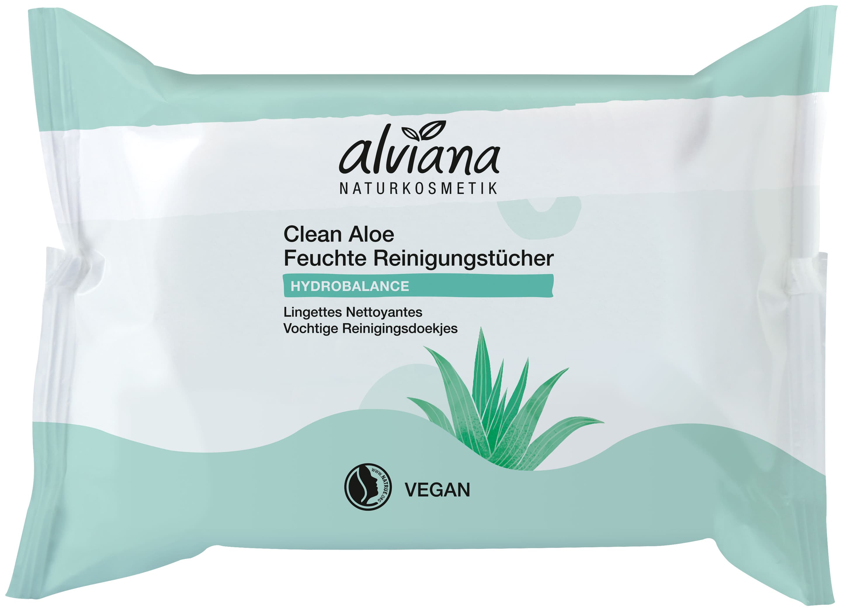 alviana Feuchte Reinigungstücher Clean Aloe