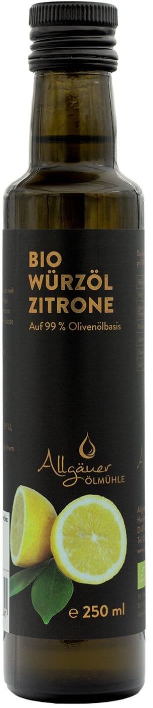 Allgäuer Ölmühle Bio Würzöl Zitrone