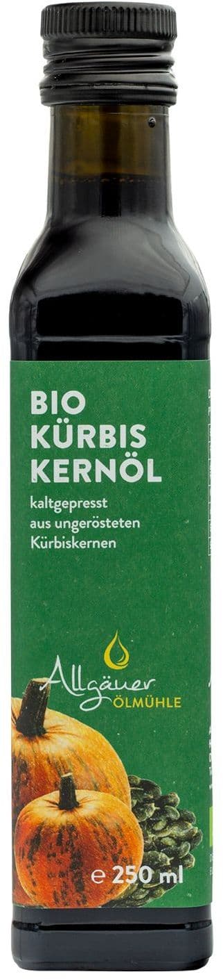 Allgäuer Ölmühle Bio Kürbiskernöl ungeröstet