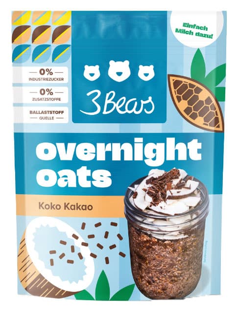 3Bears Overnight Oats Koko Kakao
