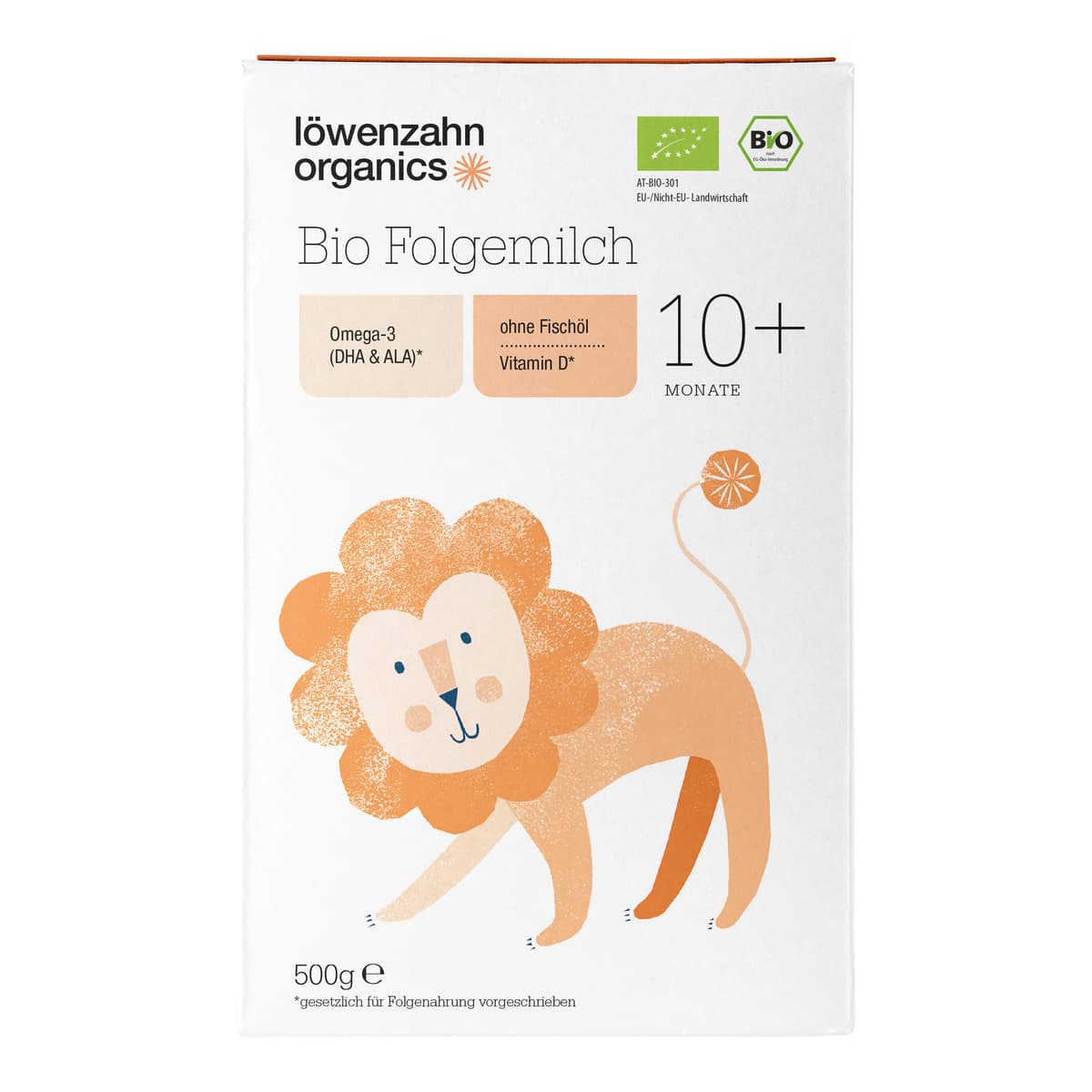 löwenzahn organics Bio Folgemilch 10+