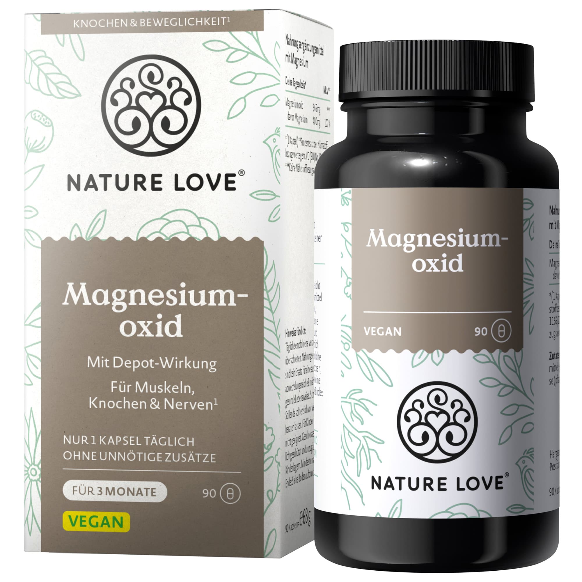 NATURE LOVE Magnesiumoxid