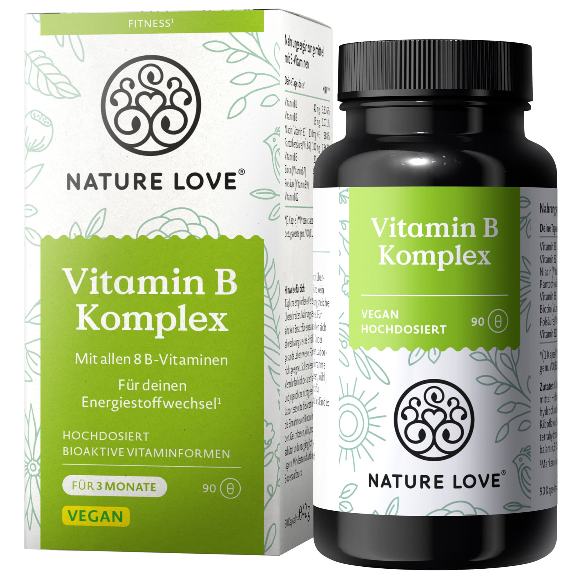 NATURE LOVE Vitamin B Komplex