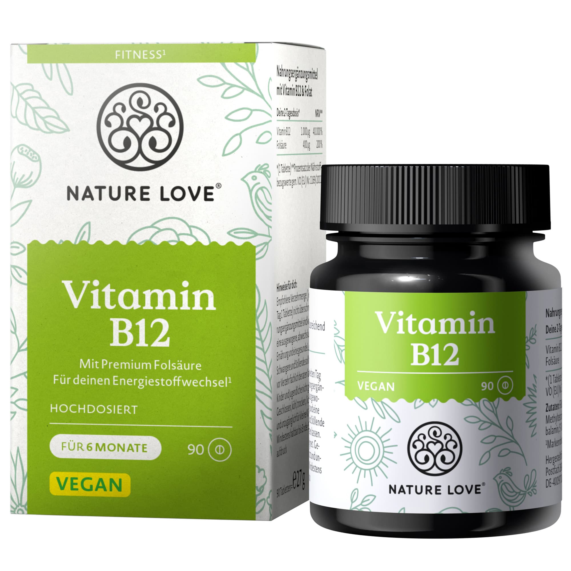 NATURE LOVE Vitamin B12