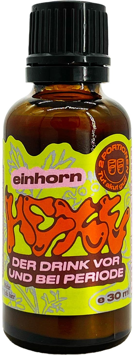 einhorn Hexe Periodendrink