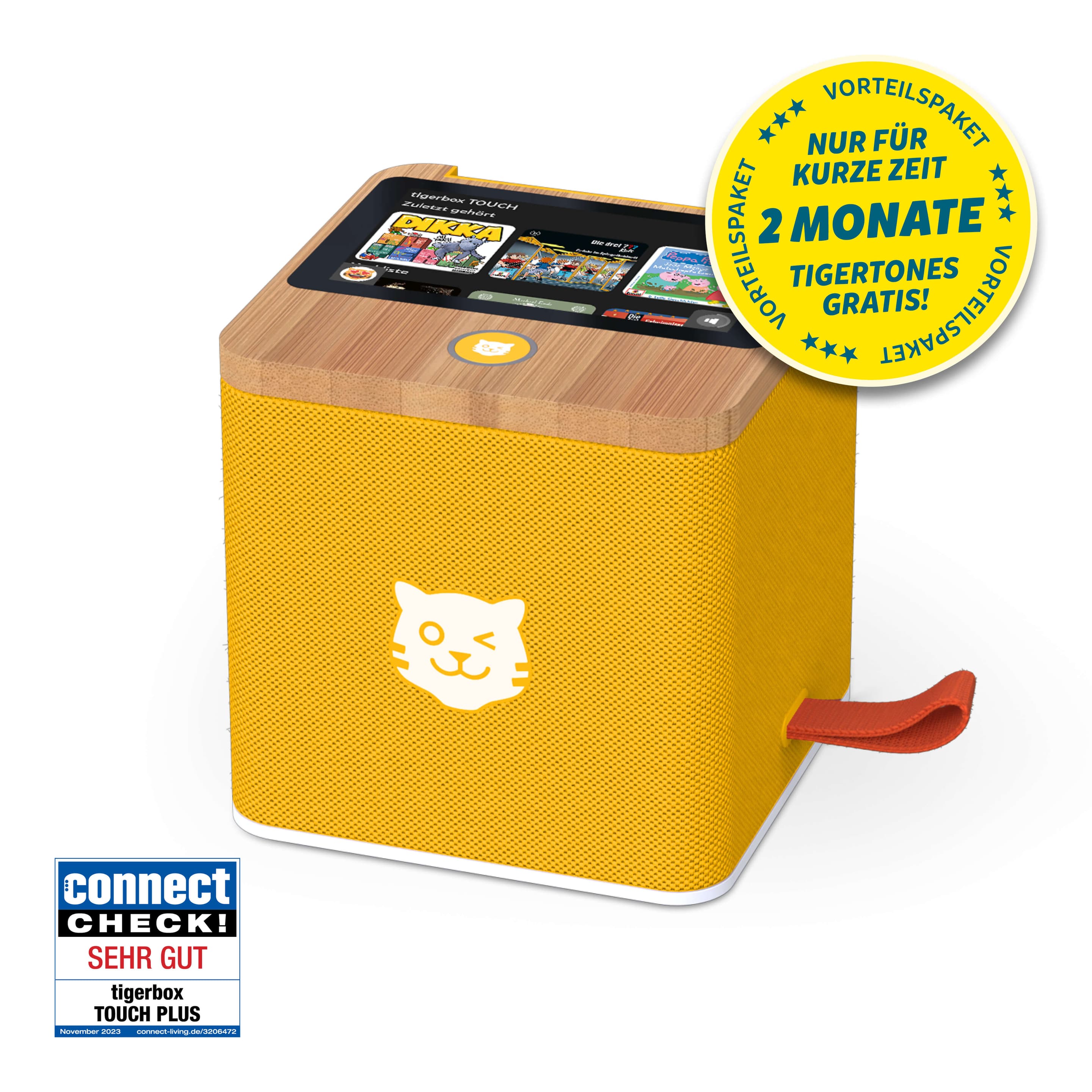 Tigerbox Touch Plus - Gelb ( Vorteilspaket )