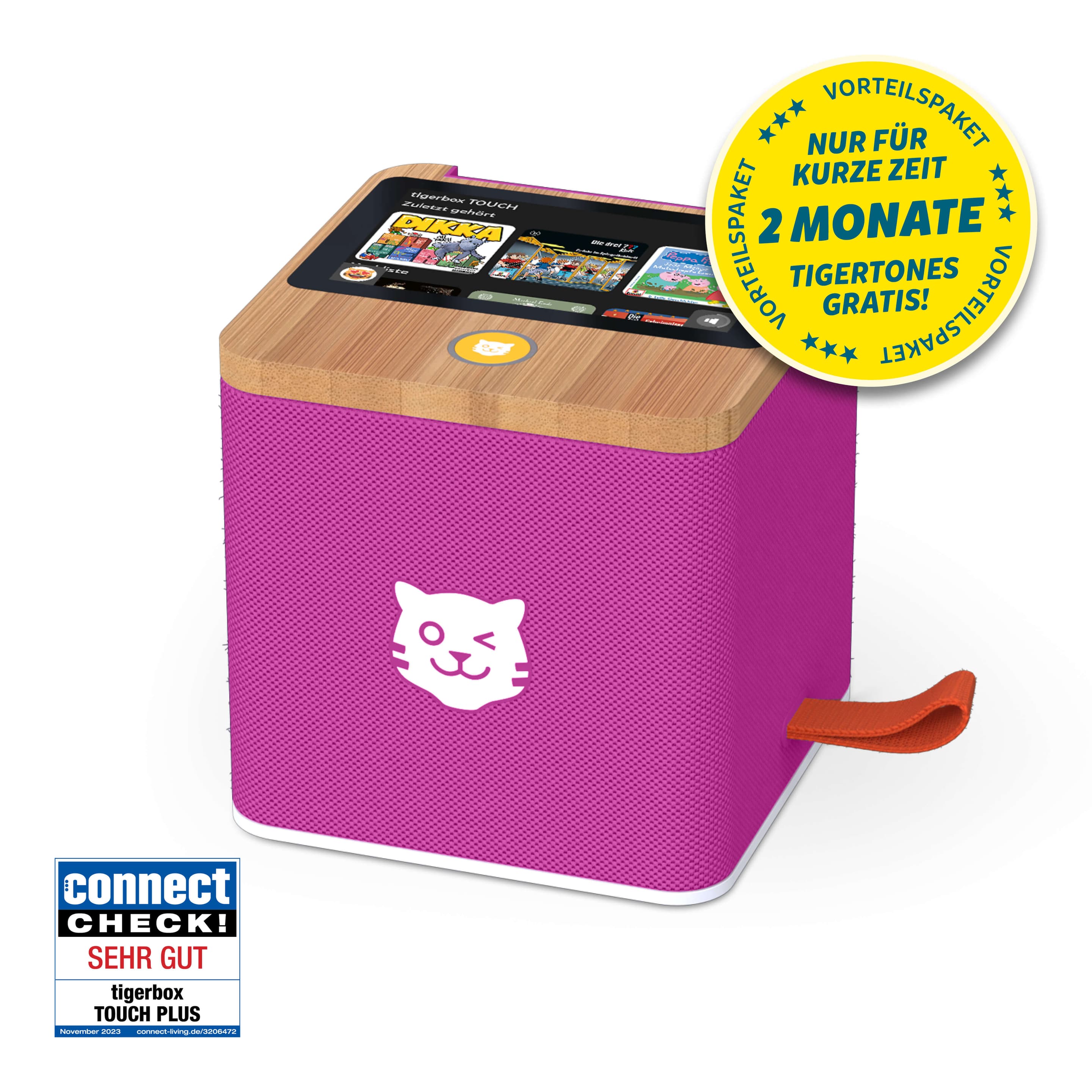 Tigerbox Touch Plus - Lila ( Vorteilspaket )