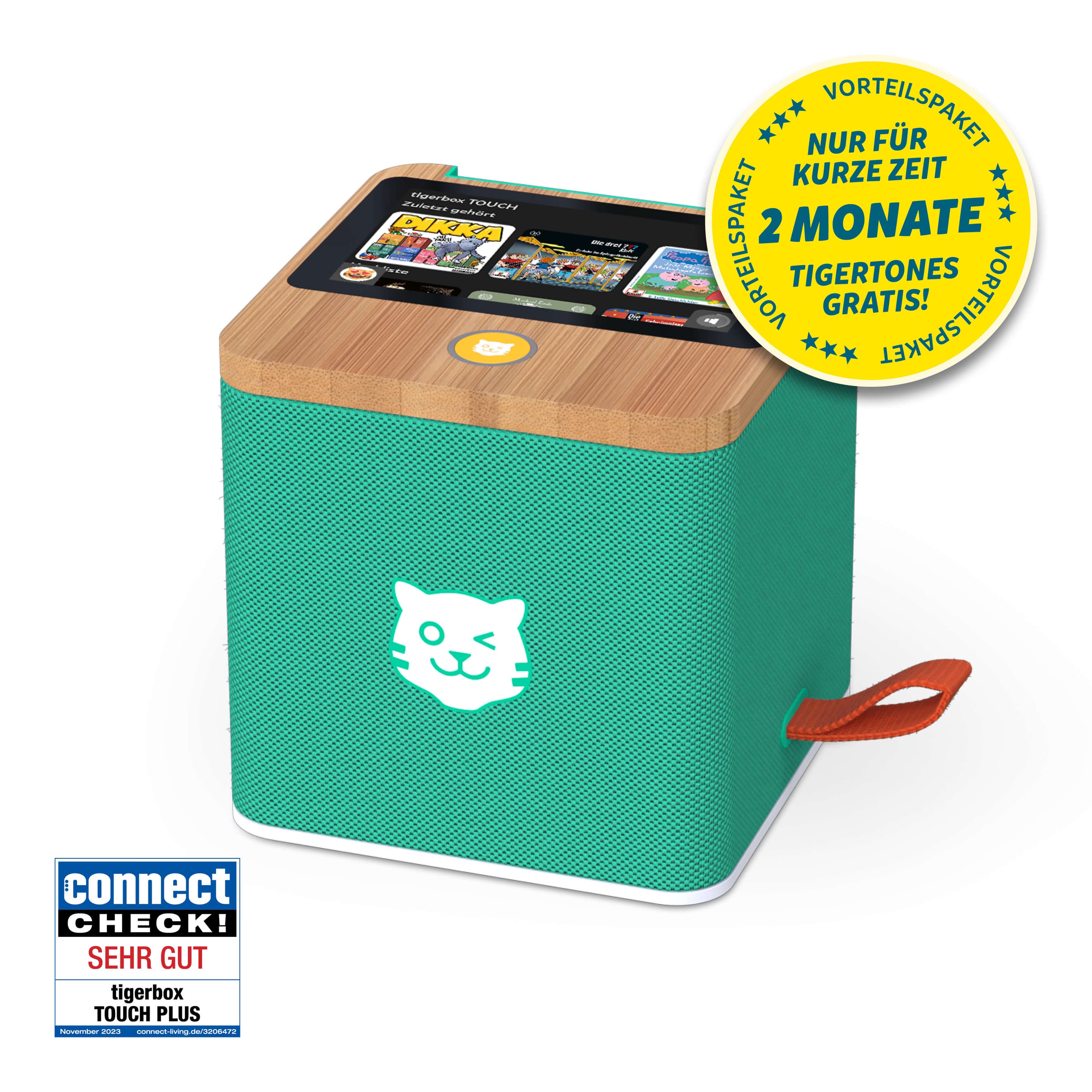 Tigerbox Touch Plus - Grün ( Vorteilspaket )