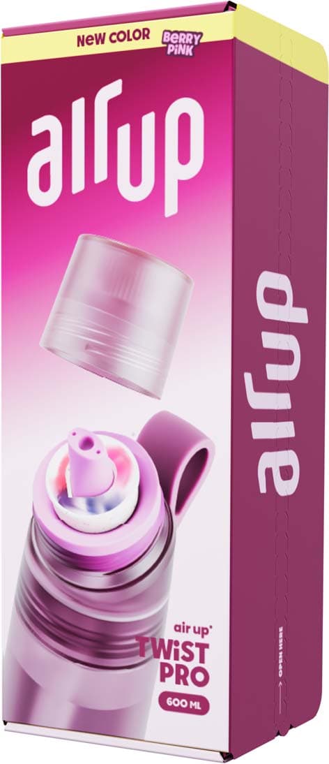 air up Twist Pro Bottle 600ml Berry Pink online bestellen | MLLER air up Twist Pro Bottle 600ml Berry Pink online bestellen | MLLER