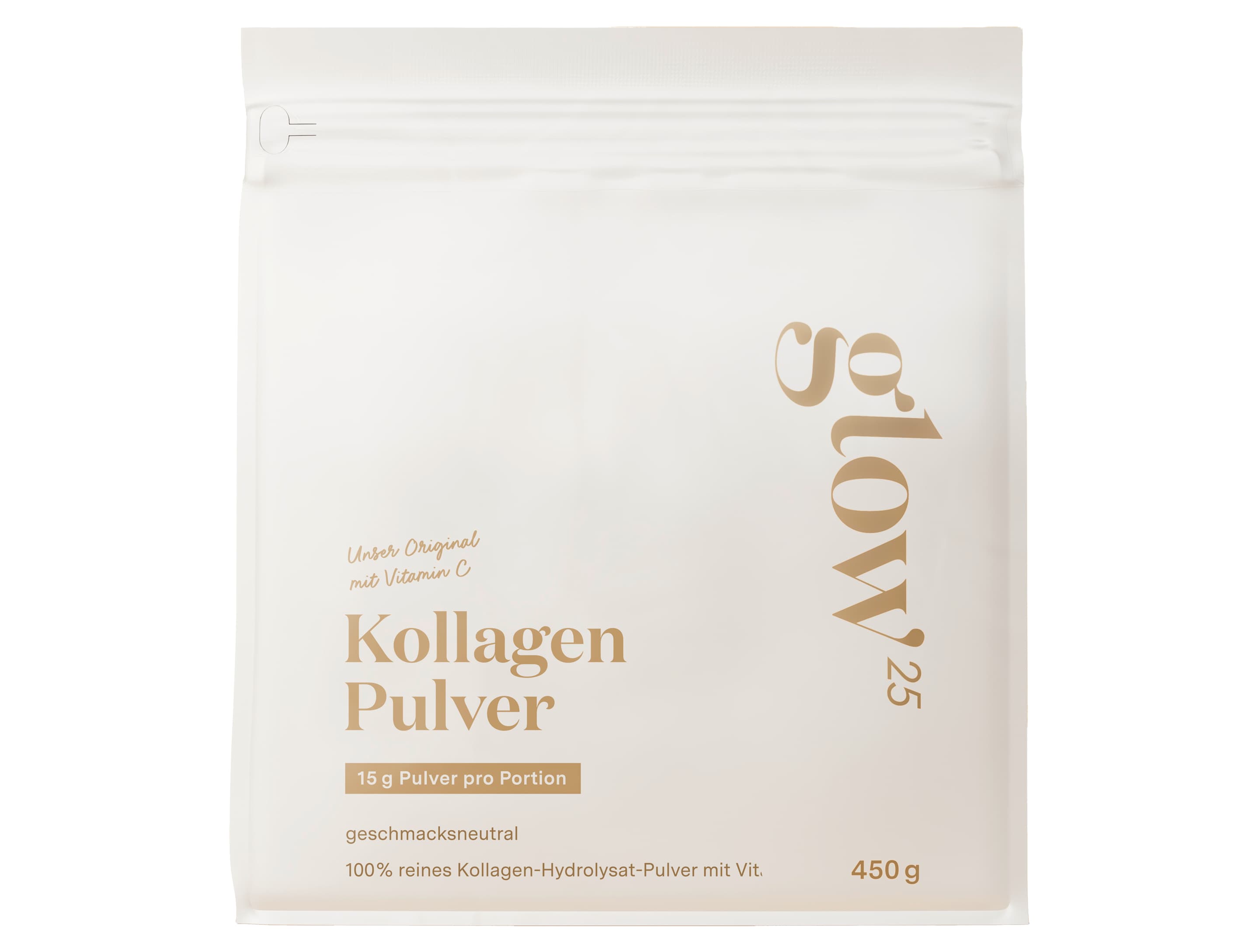 Glow25 Kollagenpulver mit Vitamin C