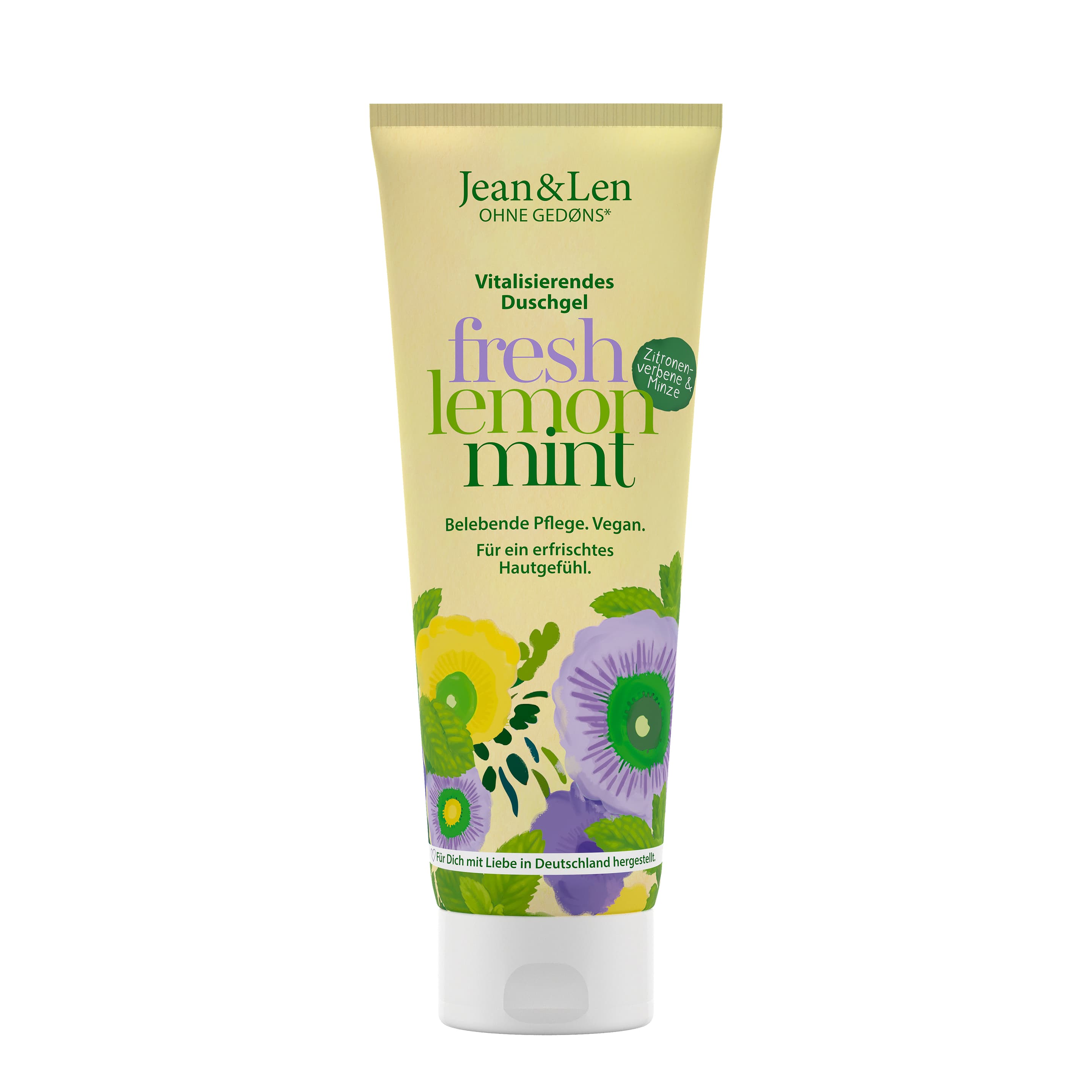 Jean&Len Vitalisierendes Duschgel Zitronenverben & Minze