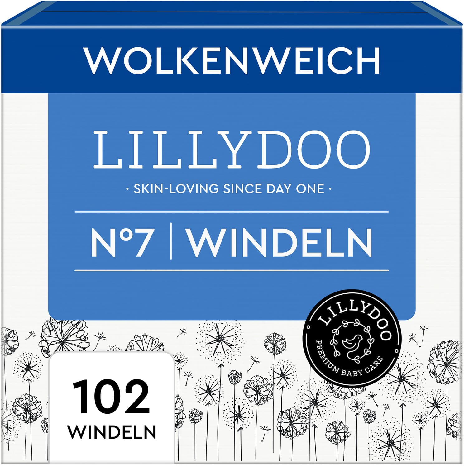 LILLYDOO Windeln Monatsbox Größe 7, 15+kg