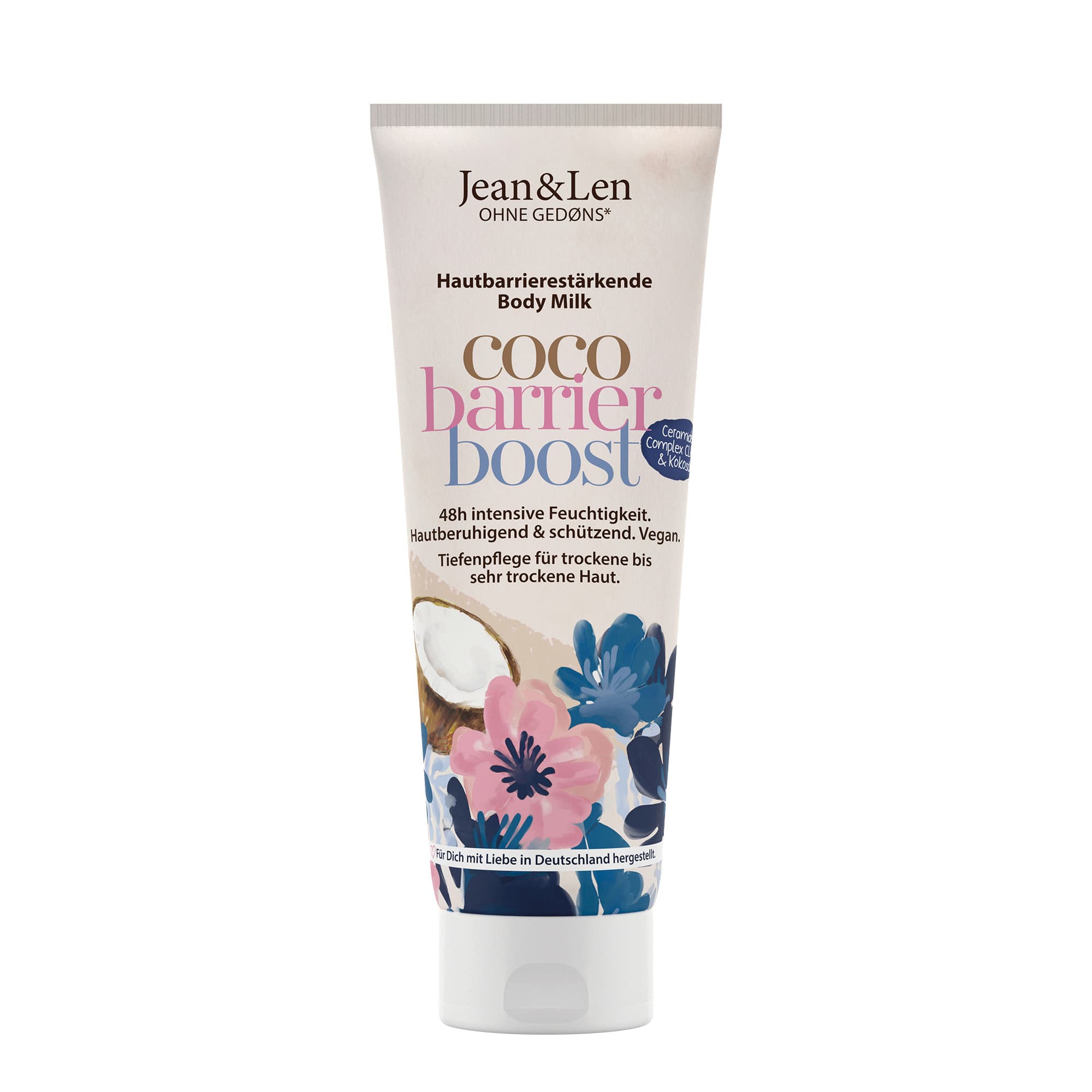 Jean&Len Body Milk Coco Barrier Boost Ceramide Complex/Kokosöl