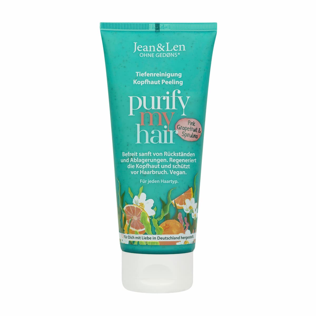 Jean&Len Tiefenreinigung Kopfhaut Peeling Grapefruit&Spirulina Putify my hair