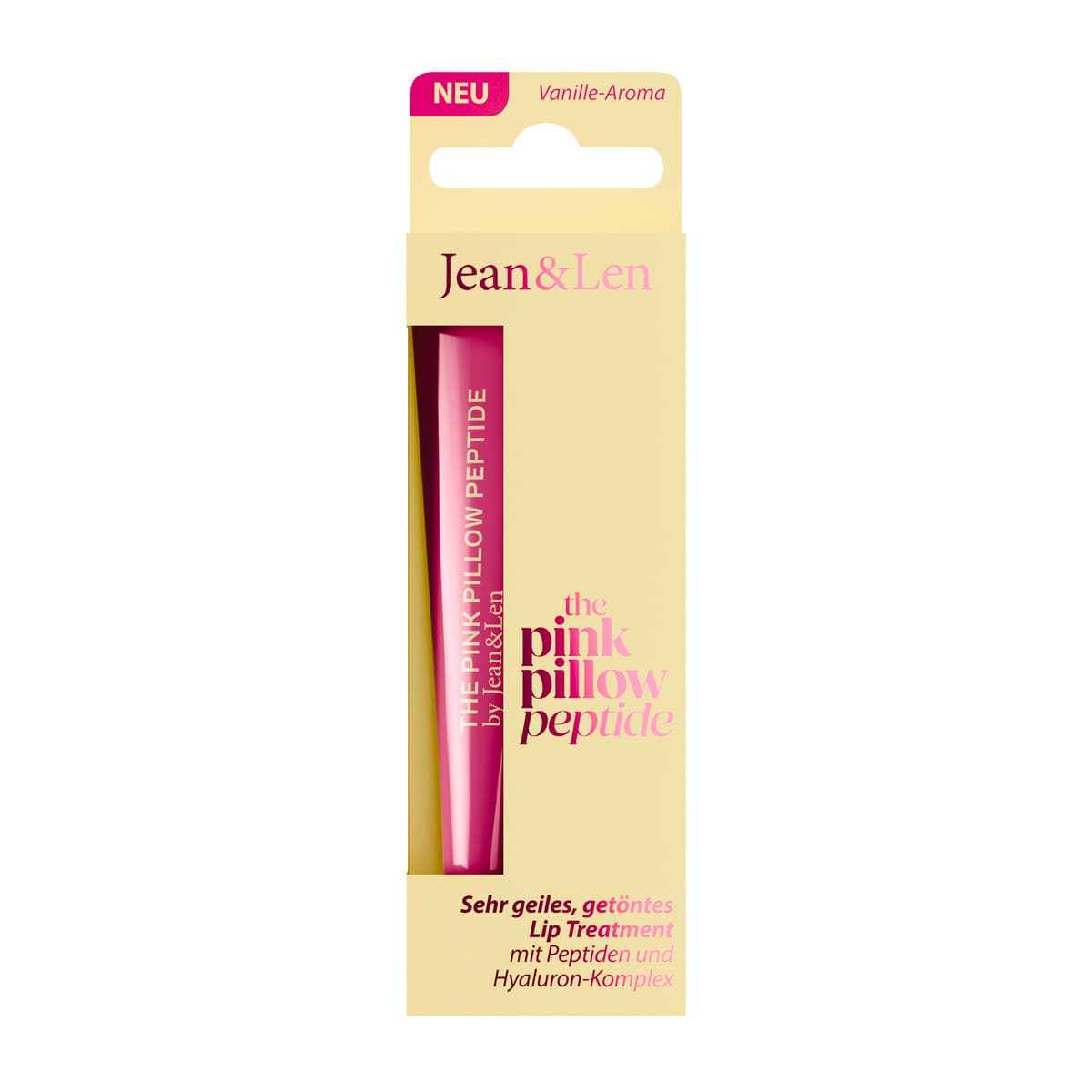 Jean&Len Lipgloss The Pink Pillow Peptide