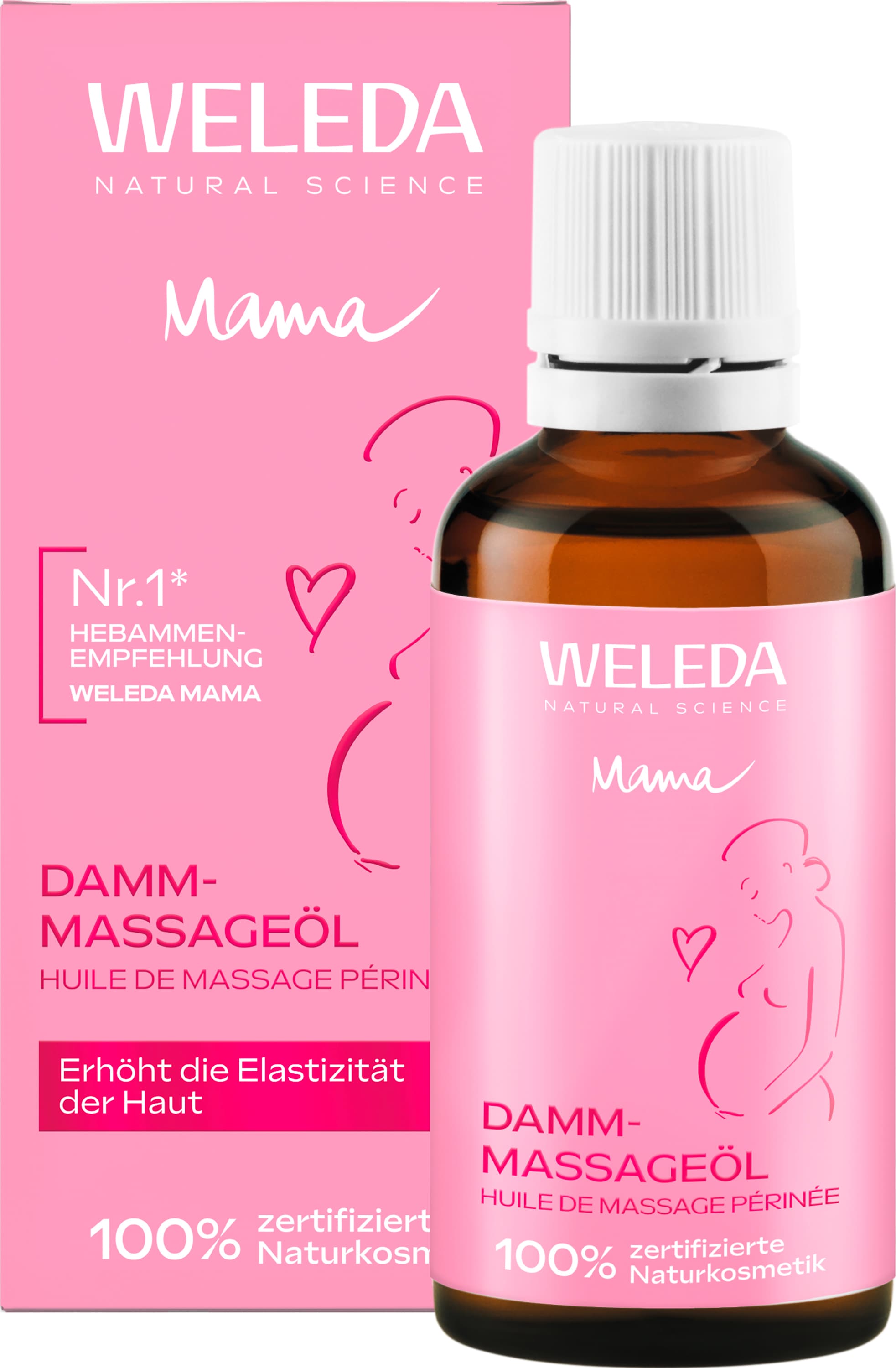 WELEDA MAMA Damm Massageöl