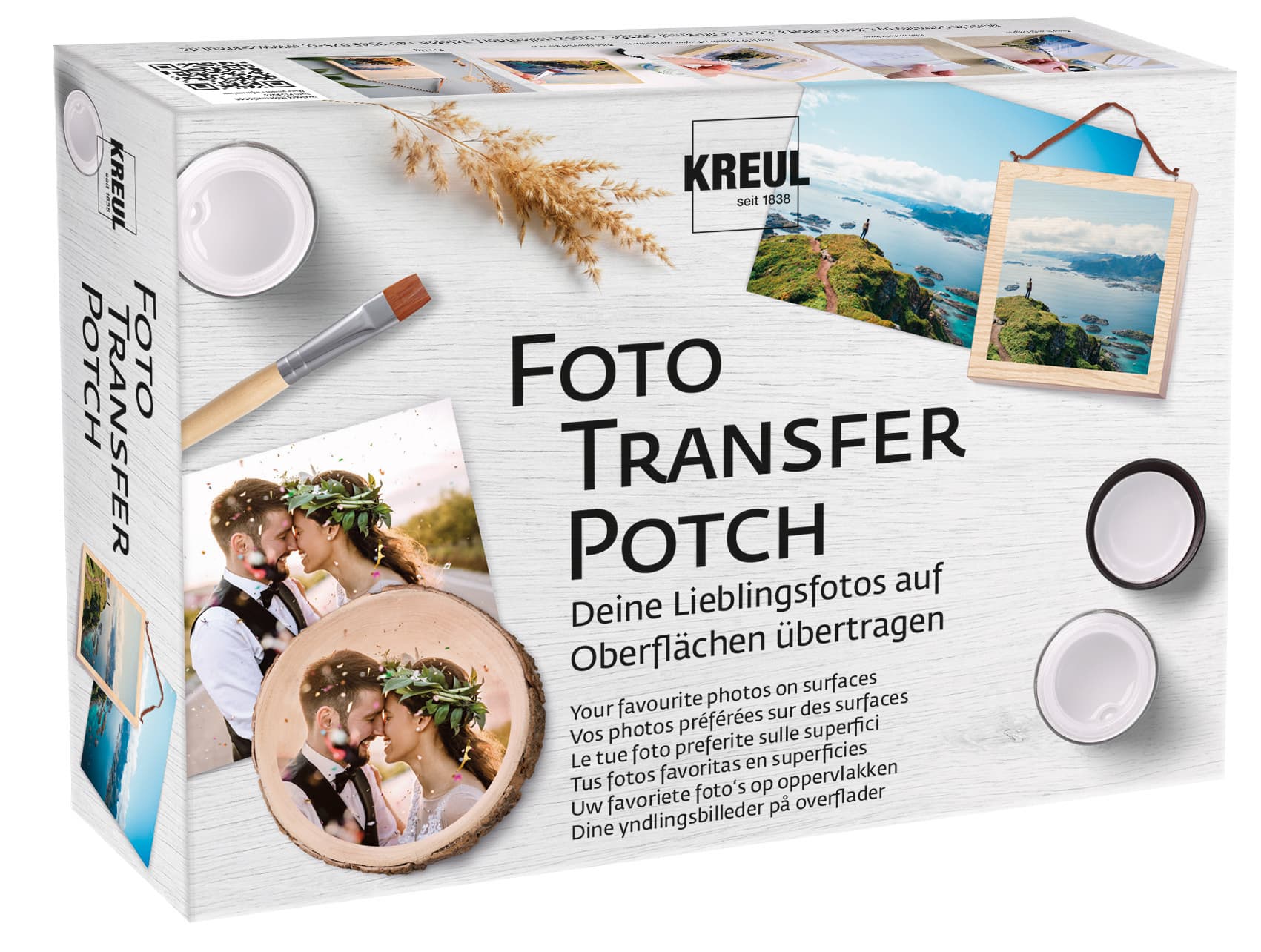 KREUL Hobby Line Foto Transfer Potch Set