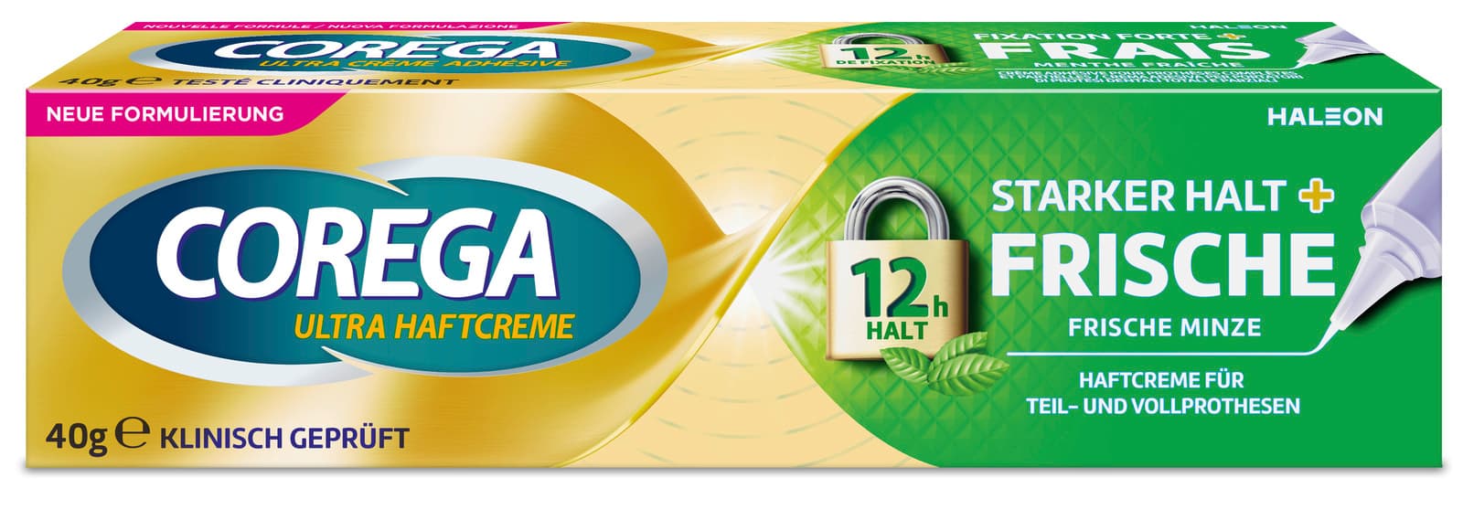 COREGA Haftcreme Starker Halt + Frische