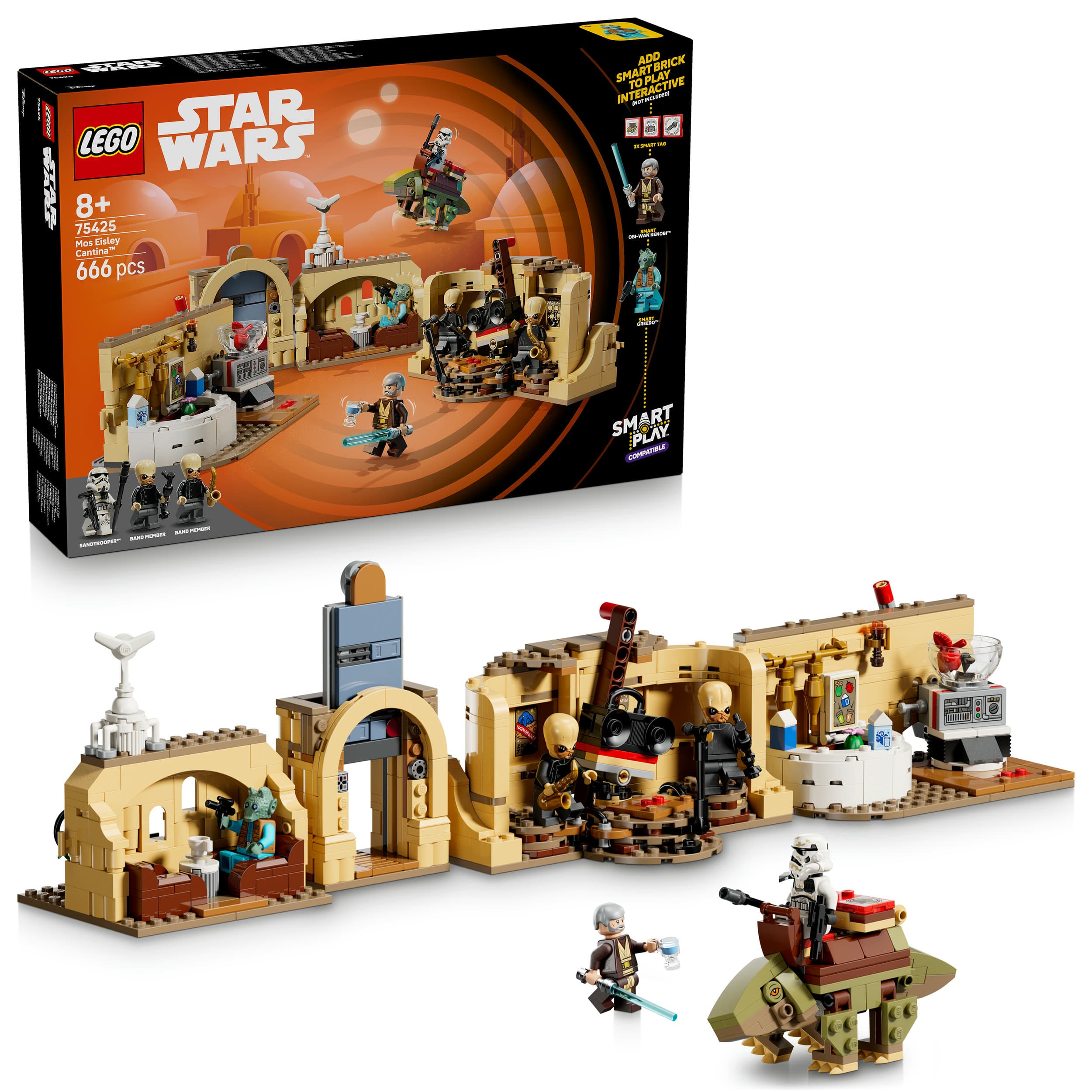 LEGO Star Wars 75425 SMART Play: Mos Eisley Cantina, Spielzeug ab 8