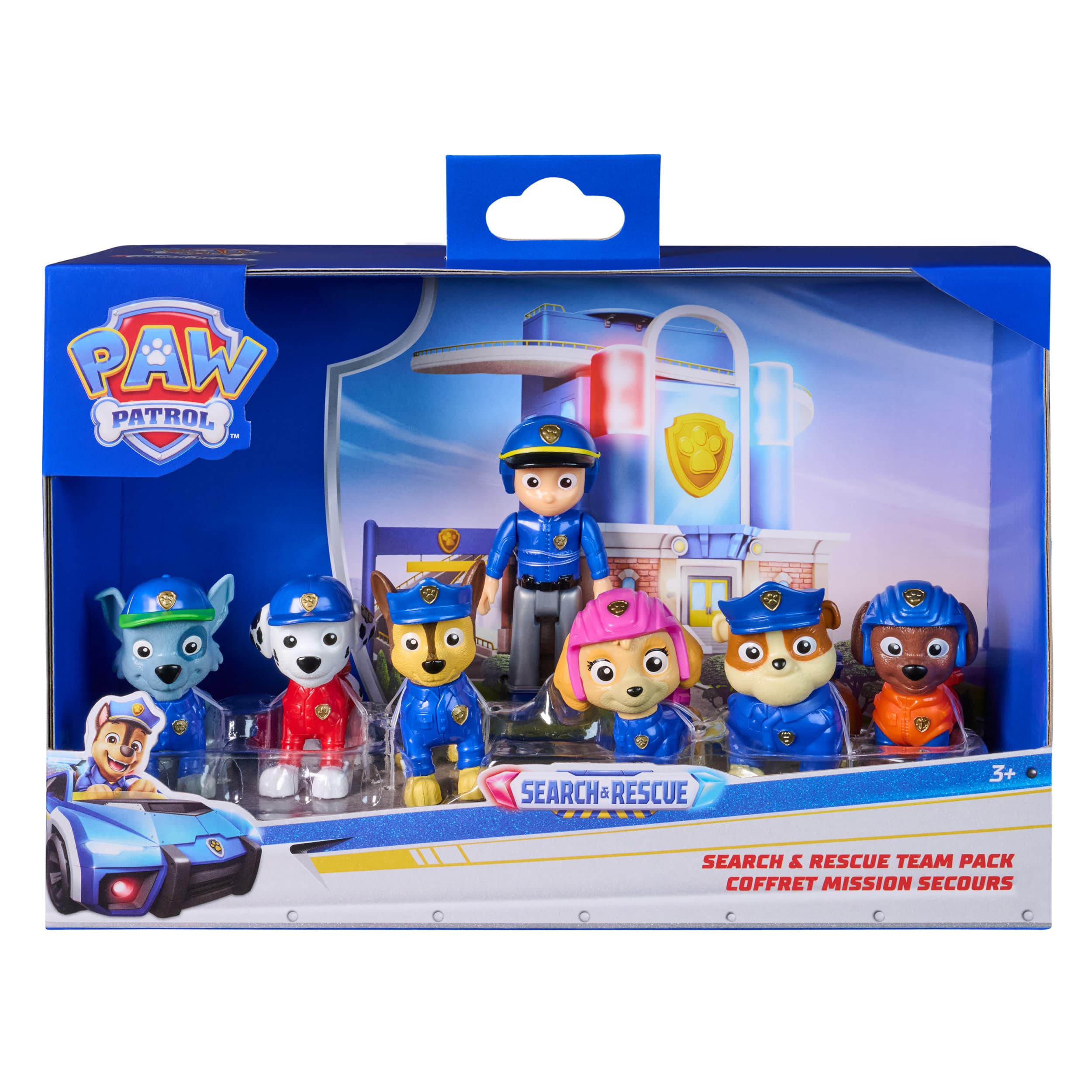 PAW Patrol – Search & Rescue: Figuren-Set mit 7 Charakteren