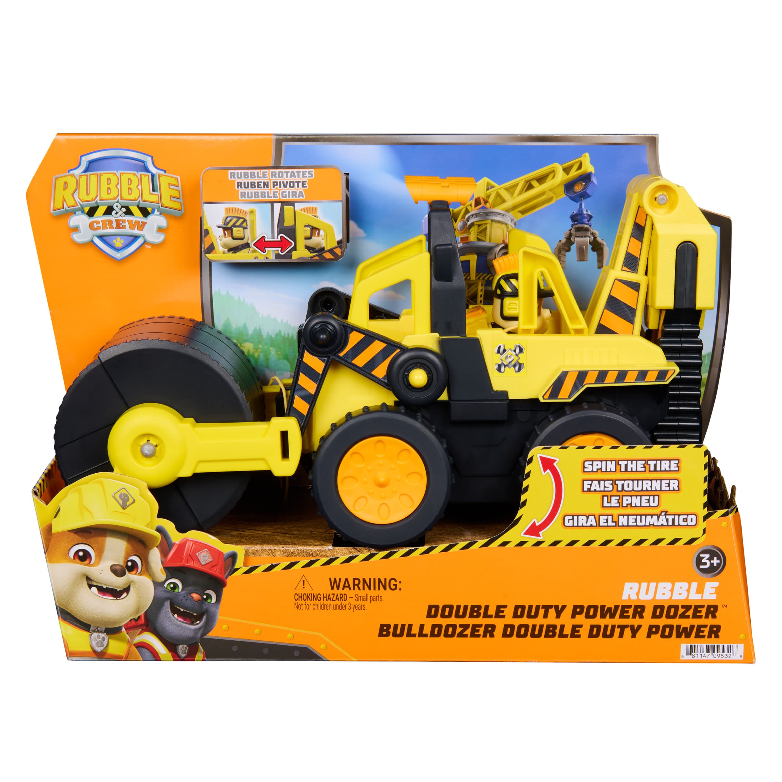 Rubble & Crew Rubble Power Bulldozer