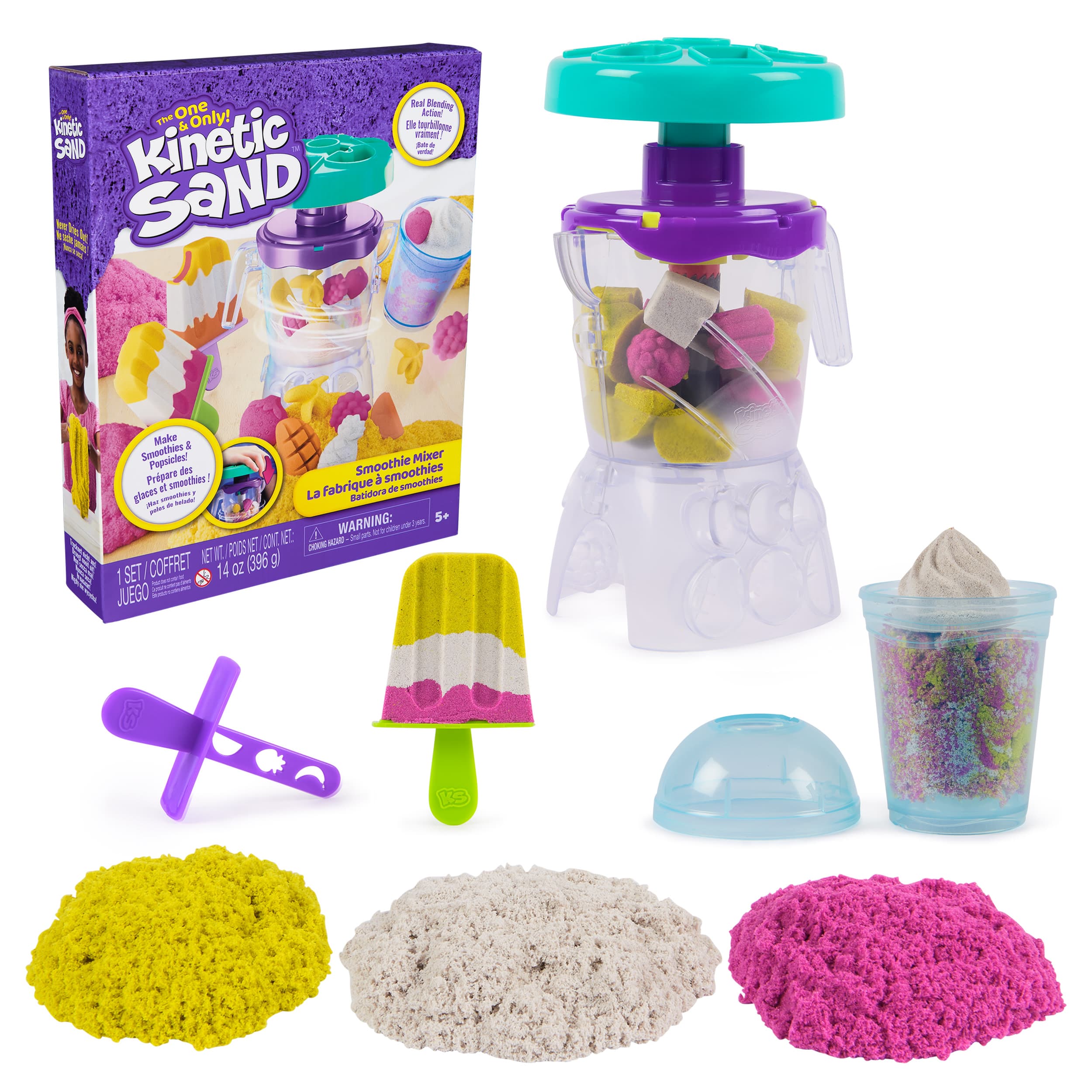 Kinetic Sand Smoothie Mixer Spielset