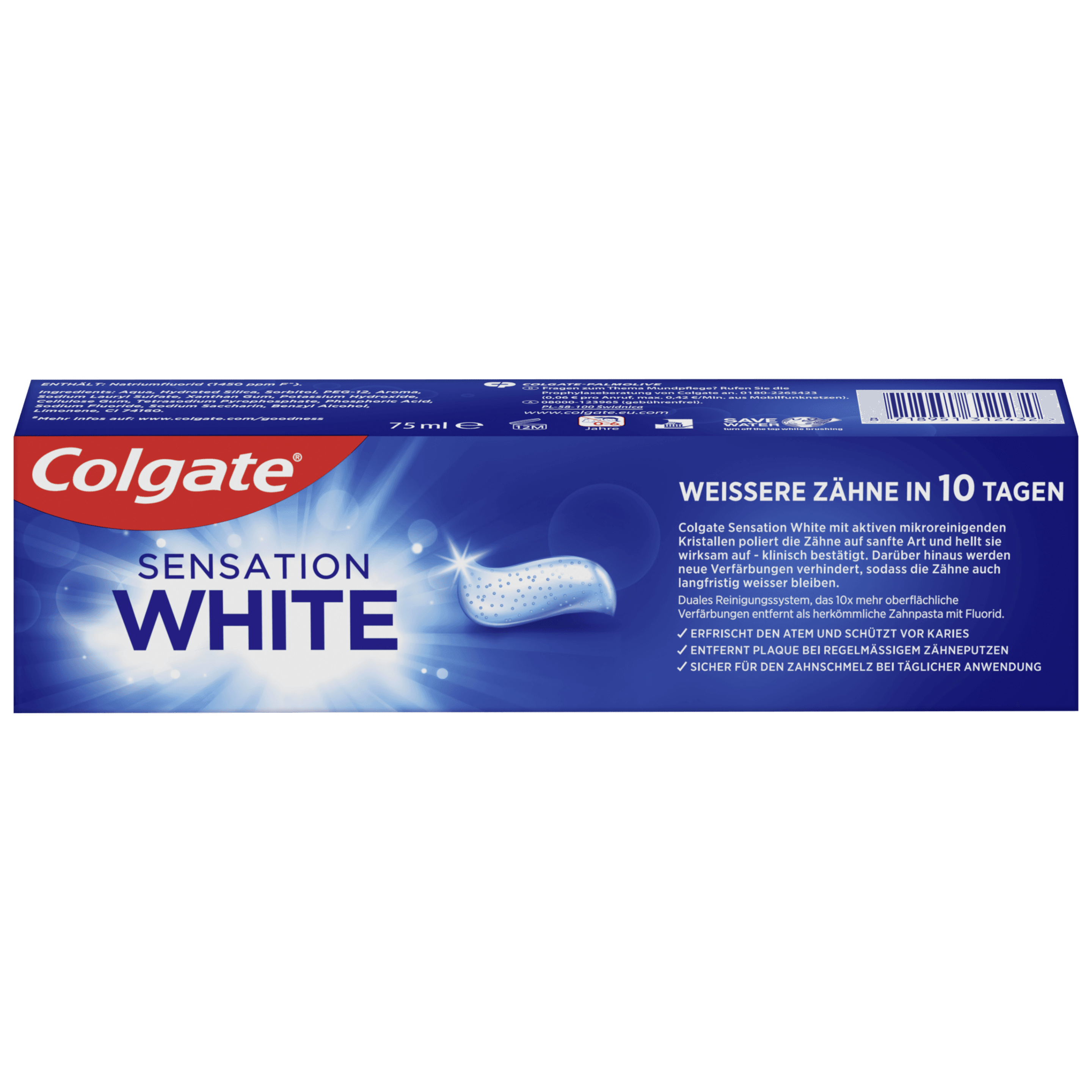 Colgate Sensation White Zahnpasta