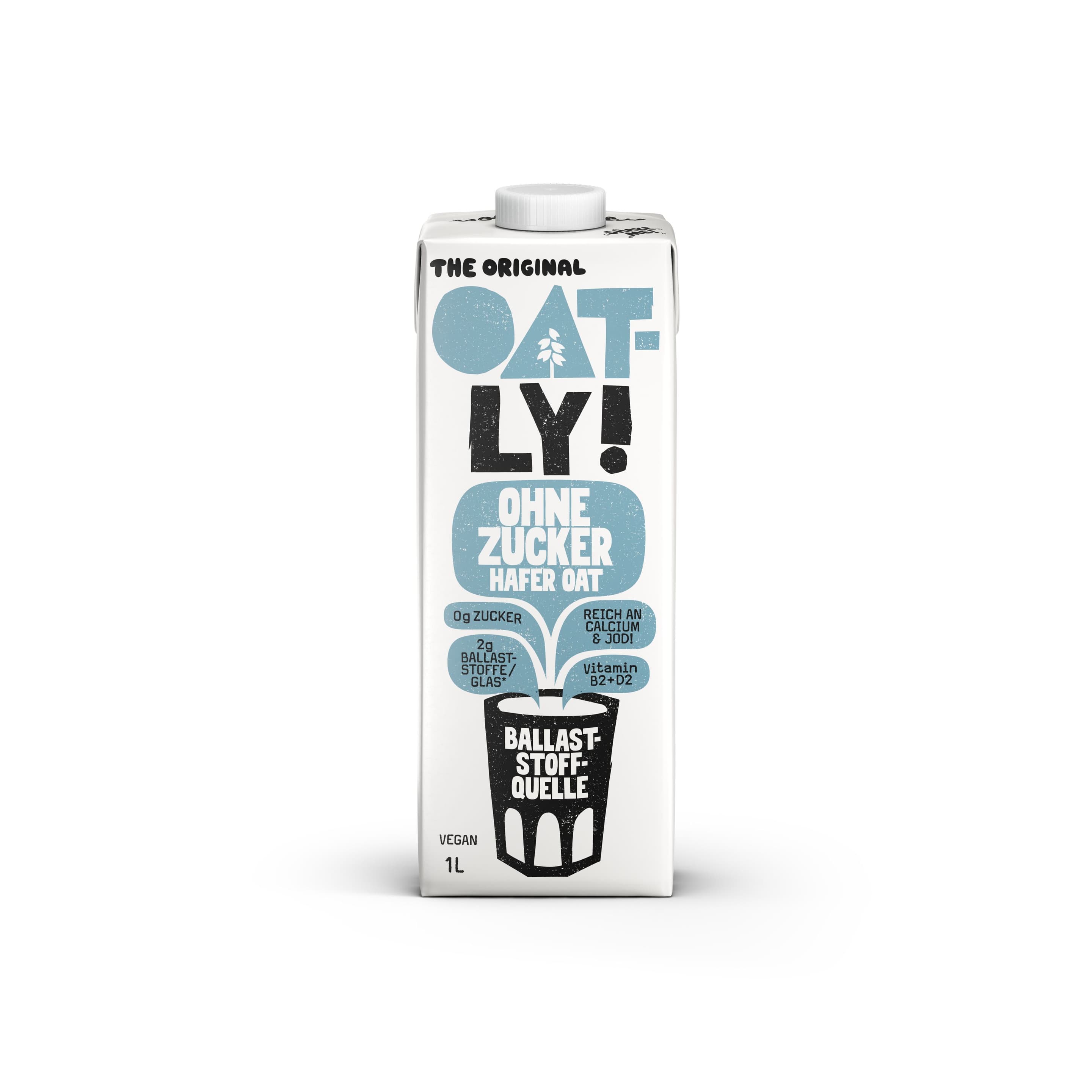 Oatly Haferdrink Ohne Zucker 1l