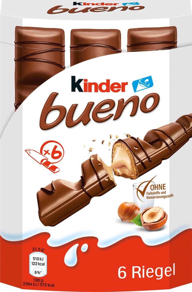kinder bueno 6er Riegel