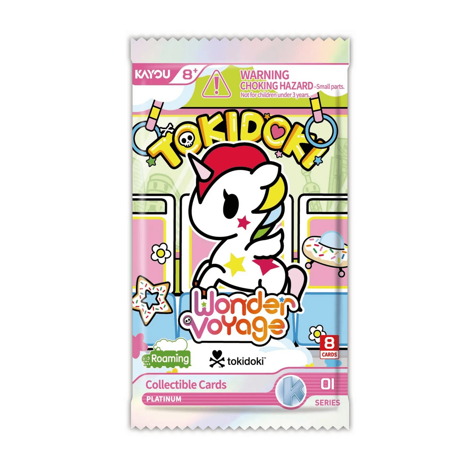 tokidoki Wonder Voyage Booster Pack Roaming Edition Foil 001B 8 Karten Sammelkarten Anime