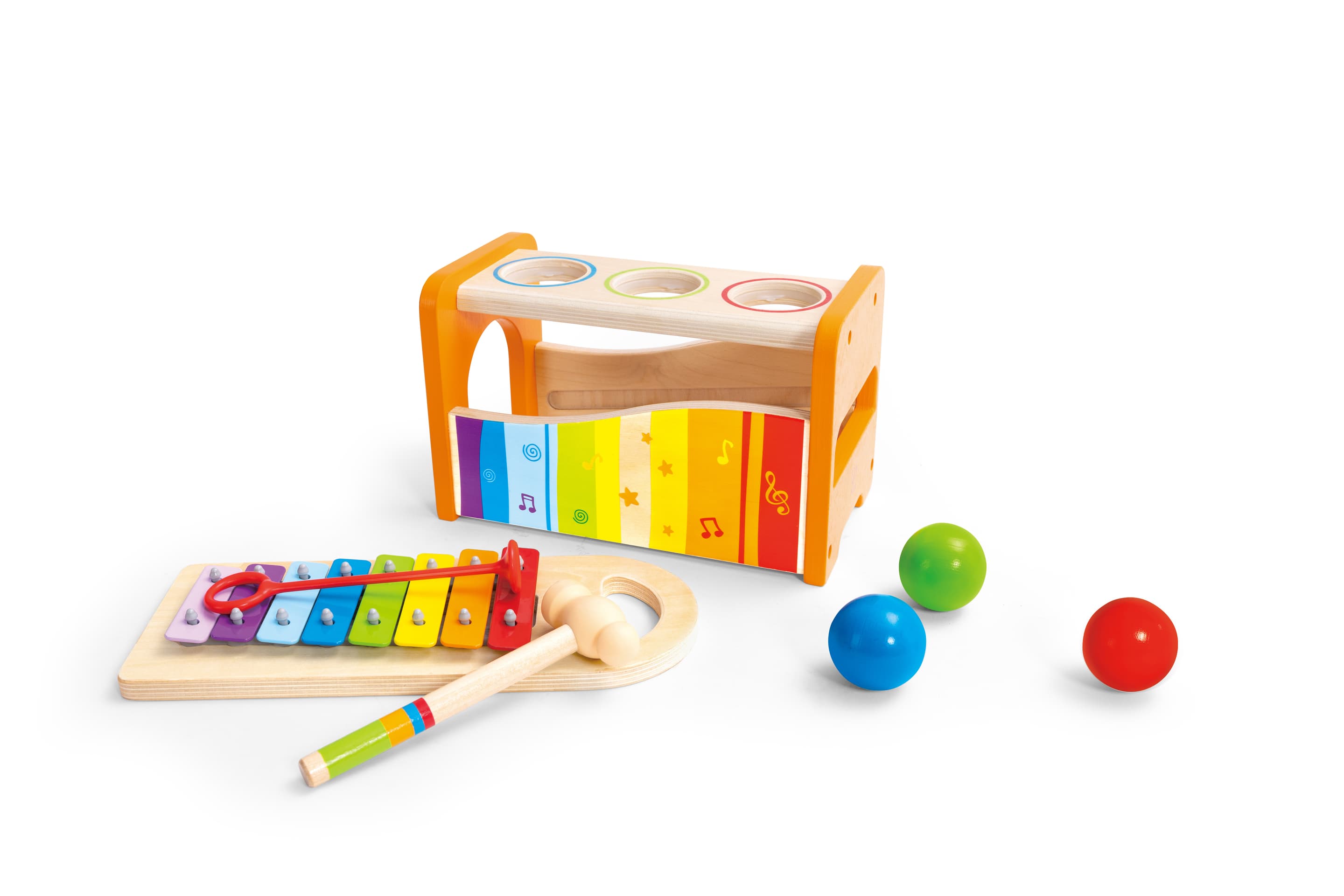 Hape E0305 - Xylophon und Hammerspiel