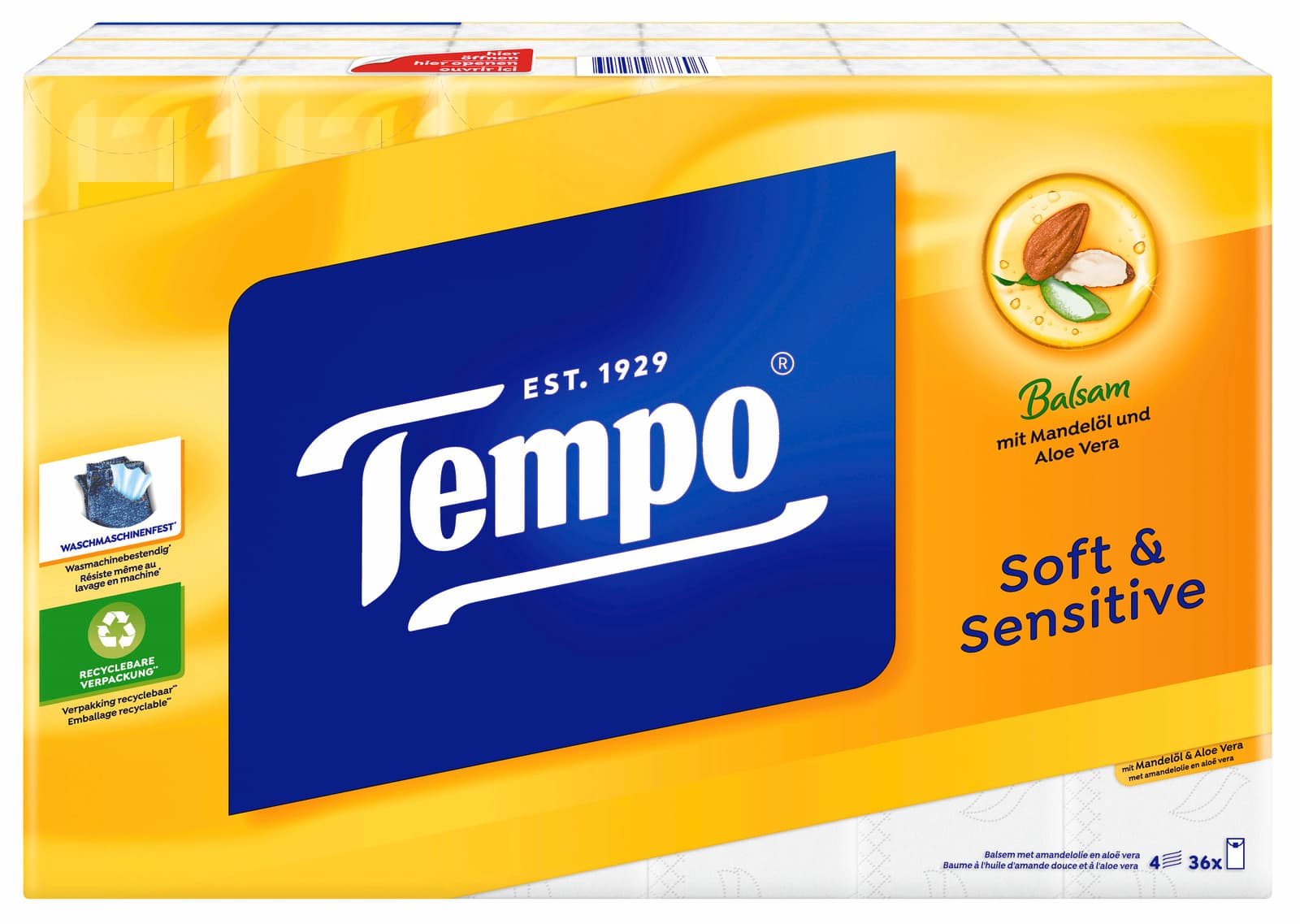 Tempo Taschentücher Soft & Sensitive