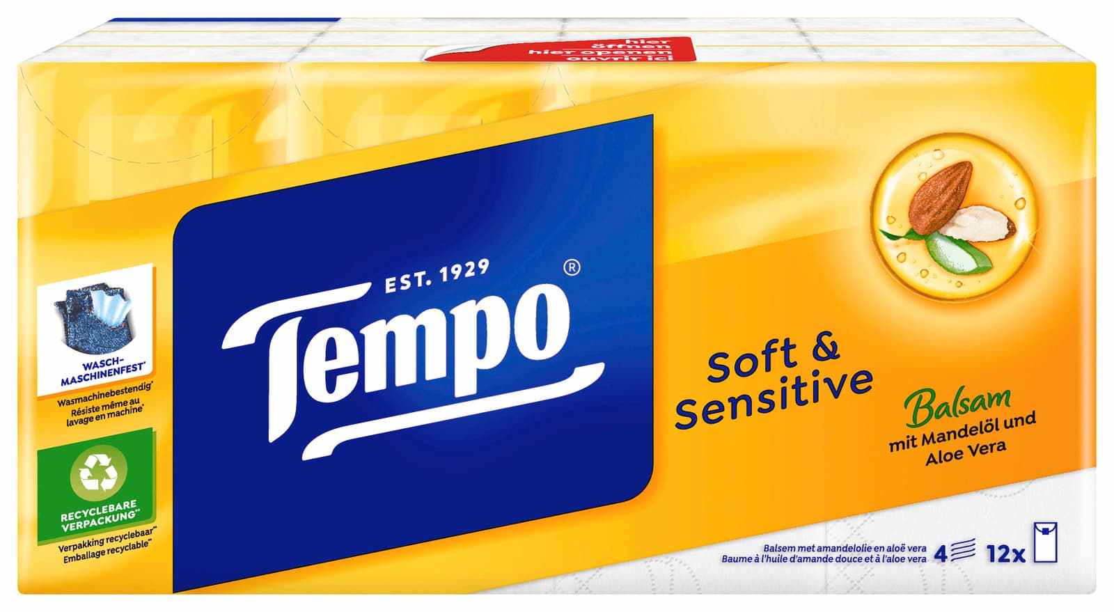 Tempo Taschentücher Soft & Sensitive