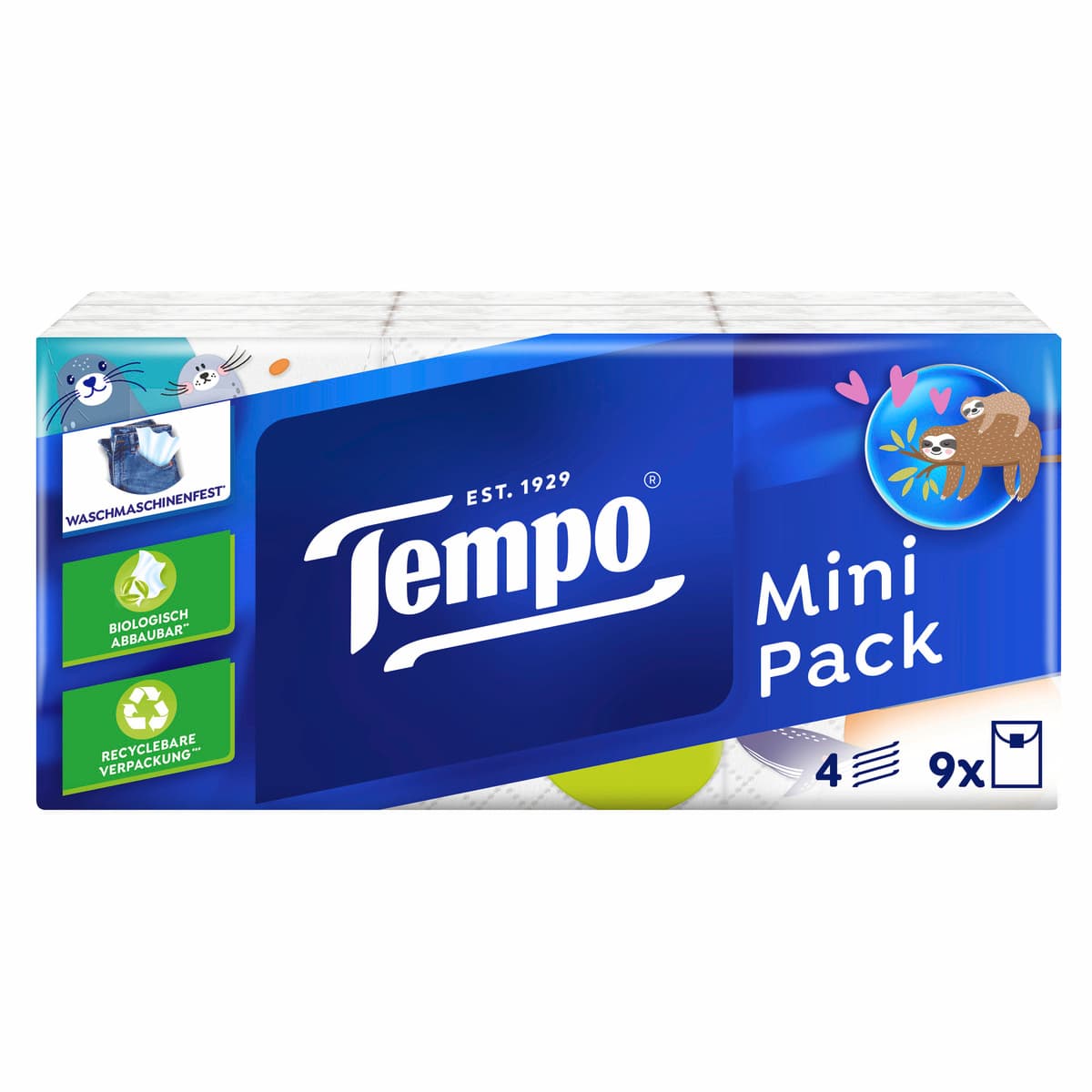 Tempo Taschentücher Mini Pack