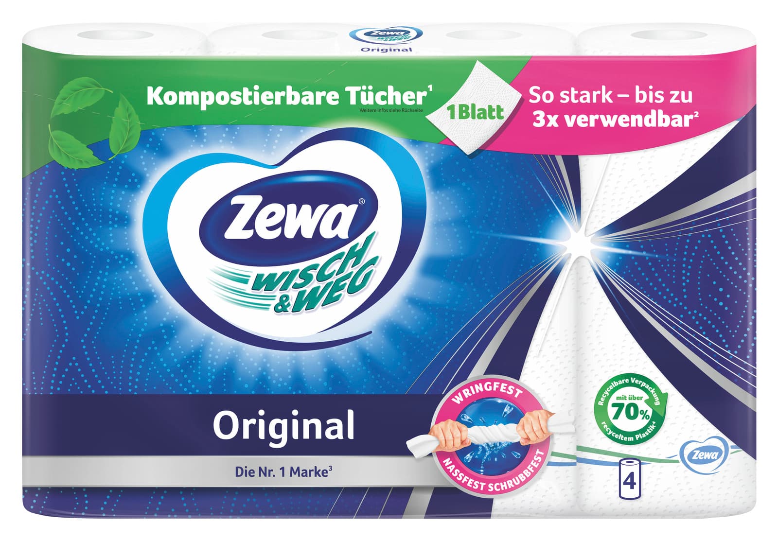 ZEWA Wisch & Weg Original Küchenpapier