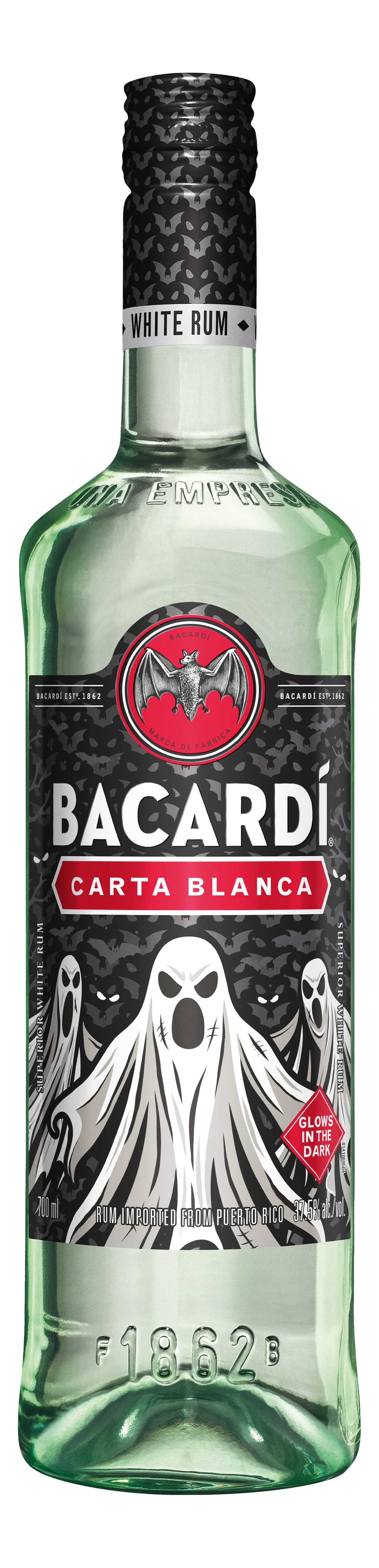 BACARDI RUM Carta Blanca Halloween Edition 2026