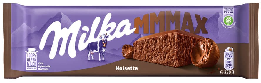 Milka Schokoladentafel Noisette MMMAX