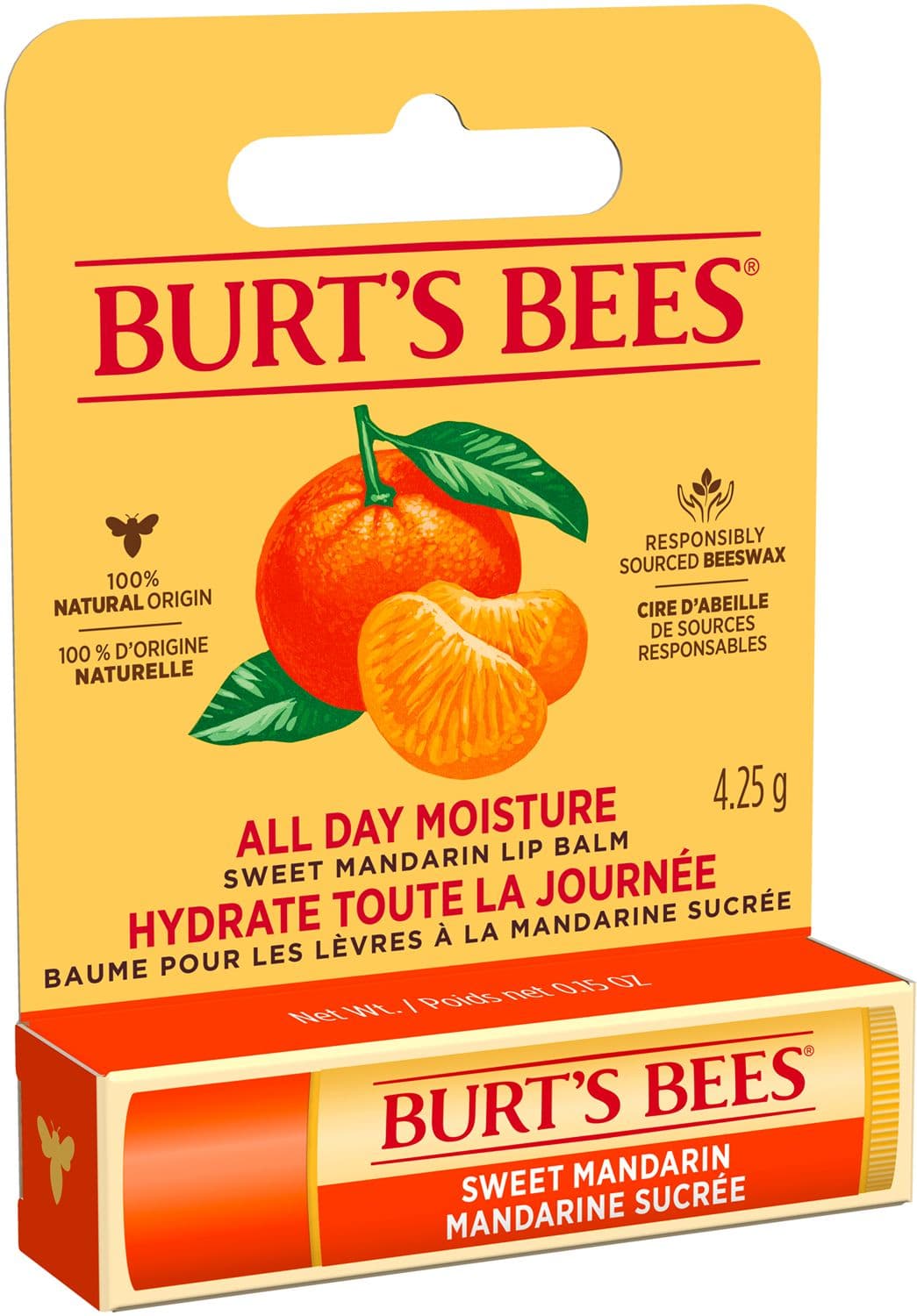 BURT'S BEES Sweet Mandarin Lip Balm