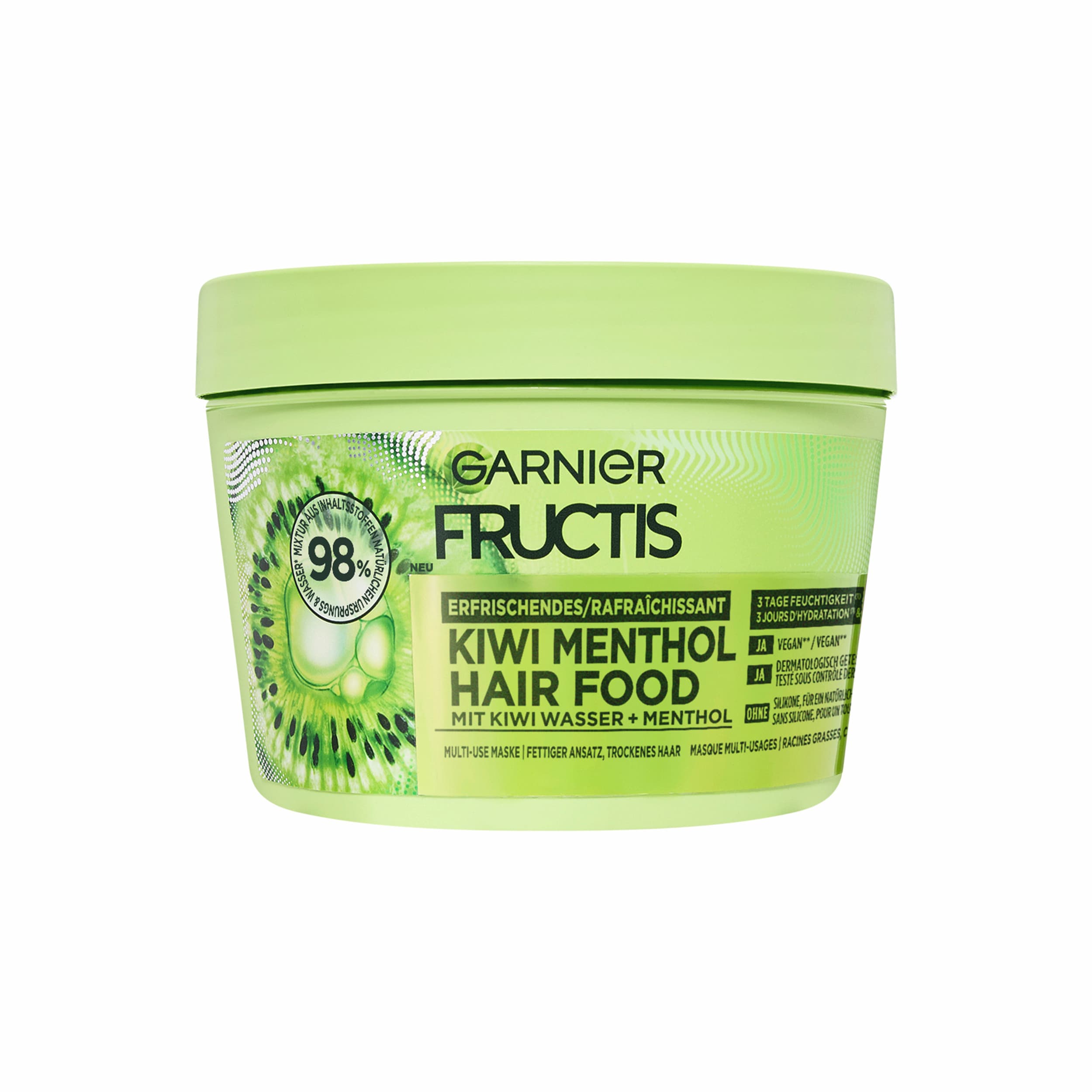 Garnier Fructis erfrischendes Kiwi Menthol Hair Food