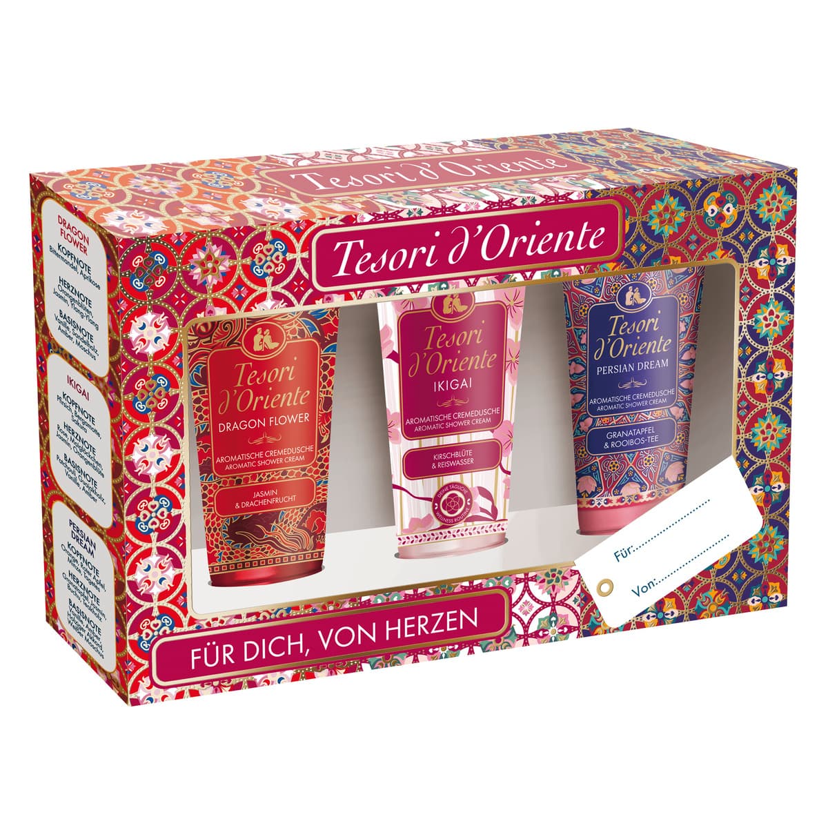 Tesori d'Oriente Cremeduschen Mini Geschenkset