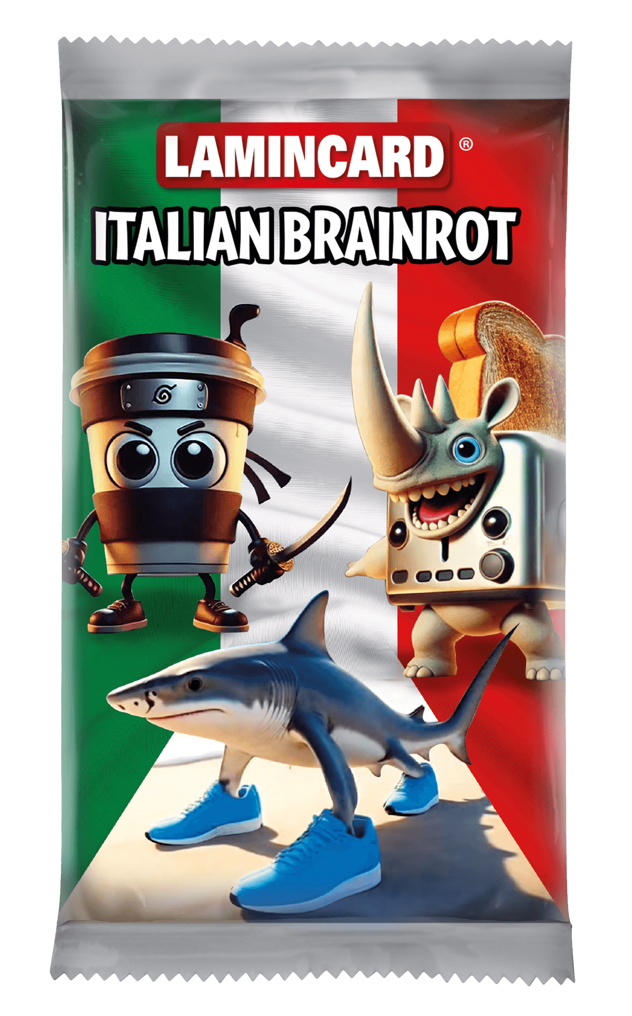 Brainrot Italian Sammelkarten – 1 Stück – Keine Auswahl möglich