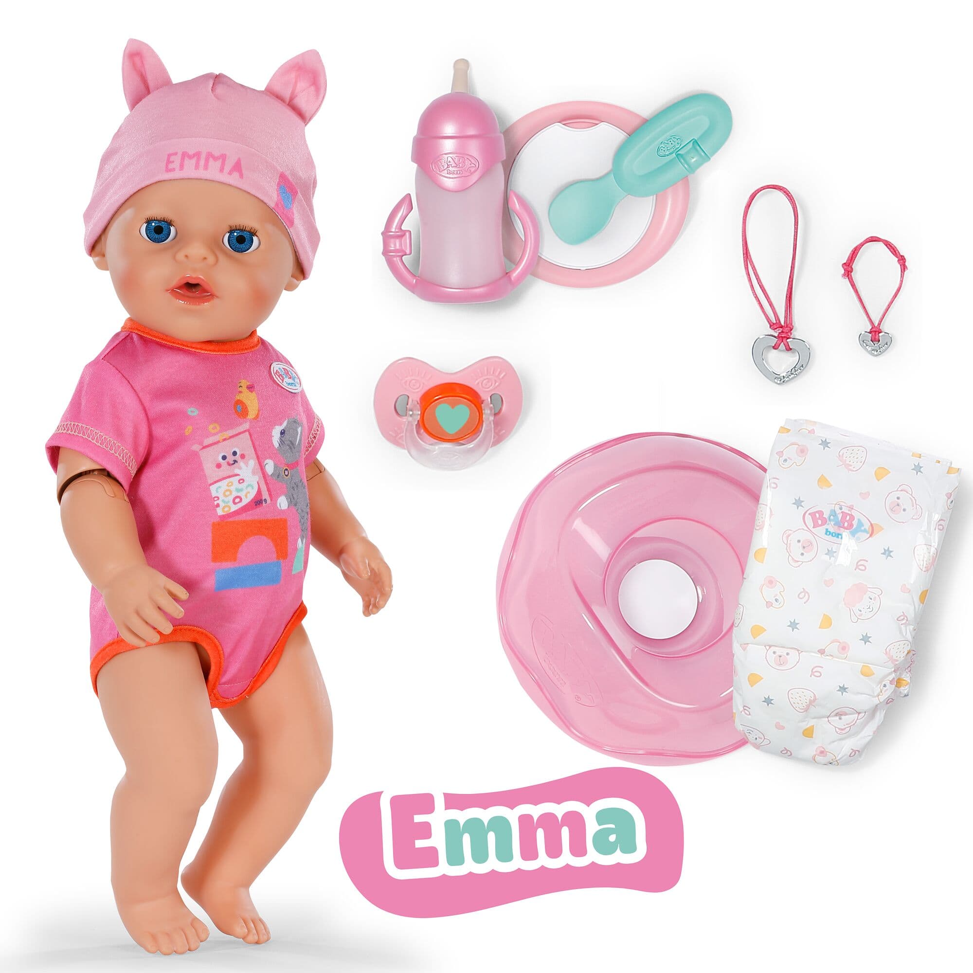 BABY born Emma Click & Play 43cm