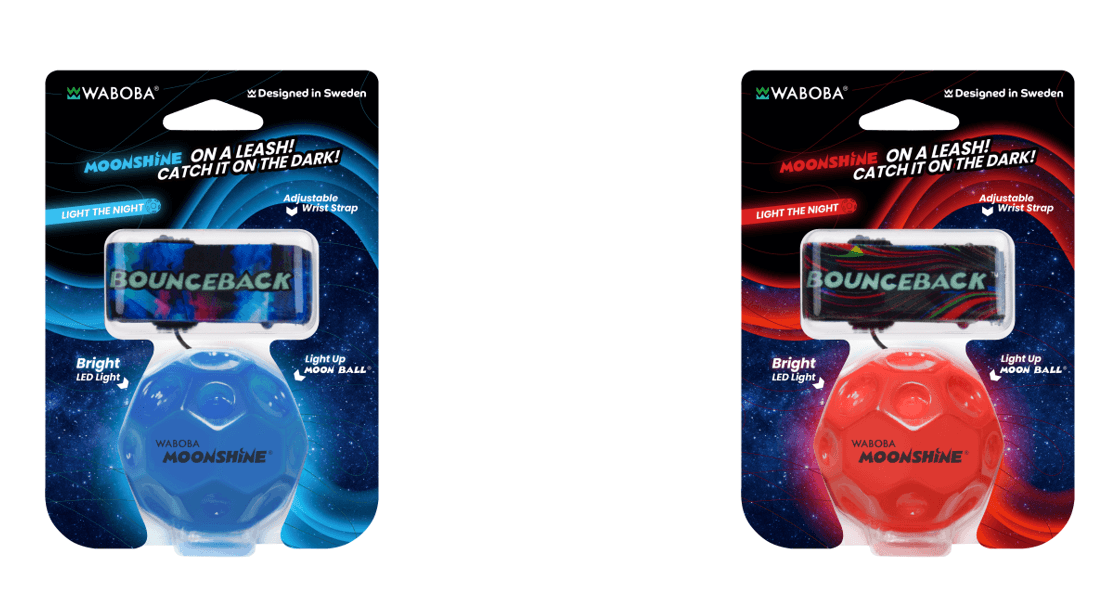 Waboba - BOUNCEBACK X MOONSHINE LED sortiert (Keine Auswahl möglich)
