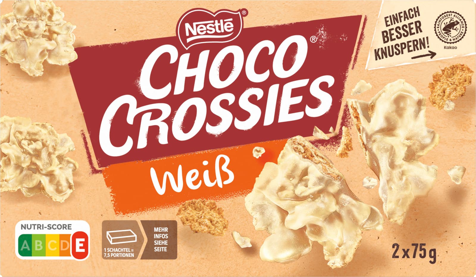 Nestlé Choco Crossies Weiß