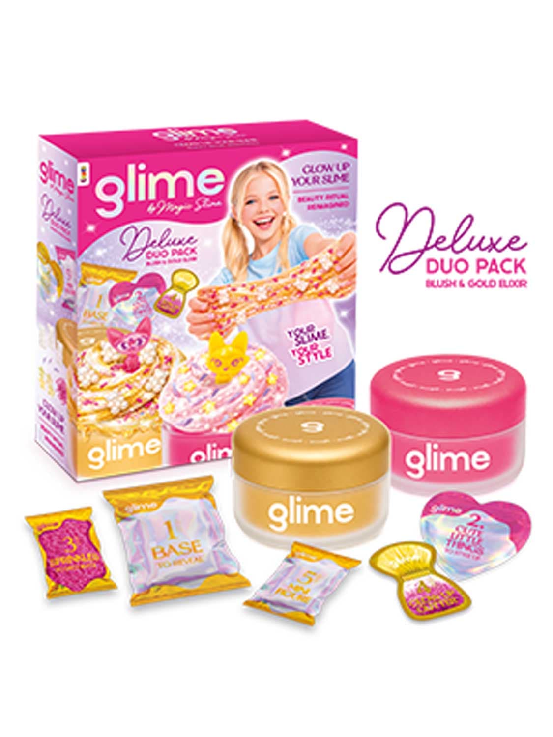 CRAZE - Magic Slime GLIME Deluxe Set, 1 Stück, sortiert